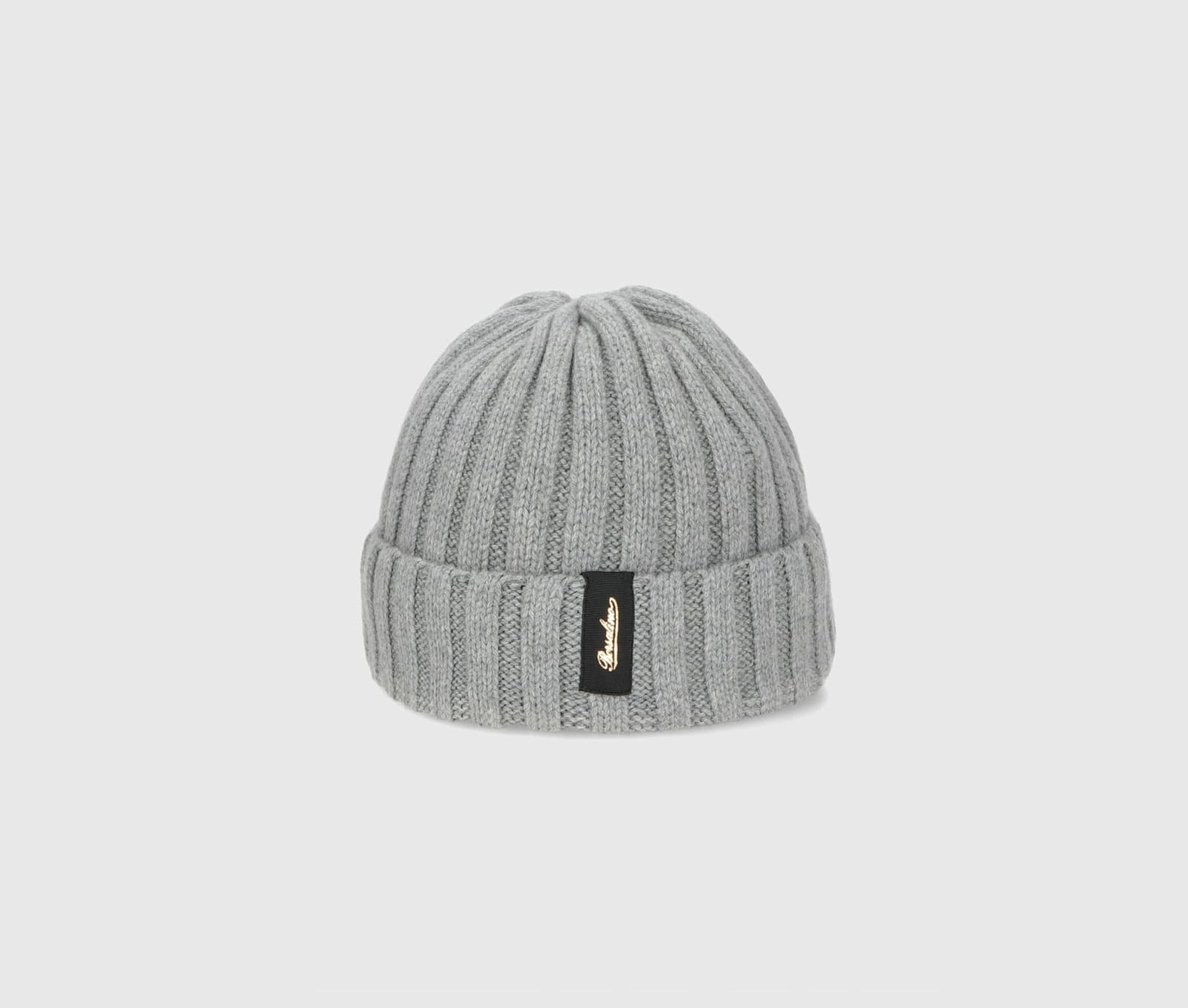 Shop Borsalino Hill Beanie Cashmere In Light Grey