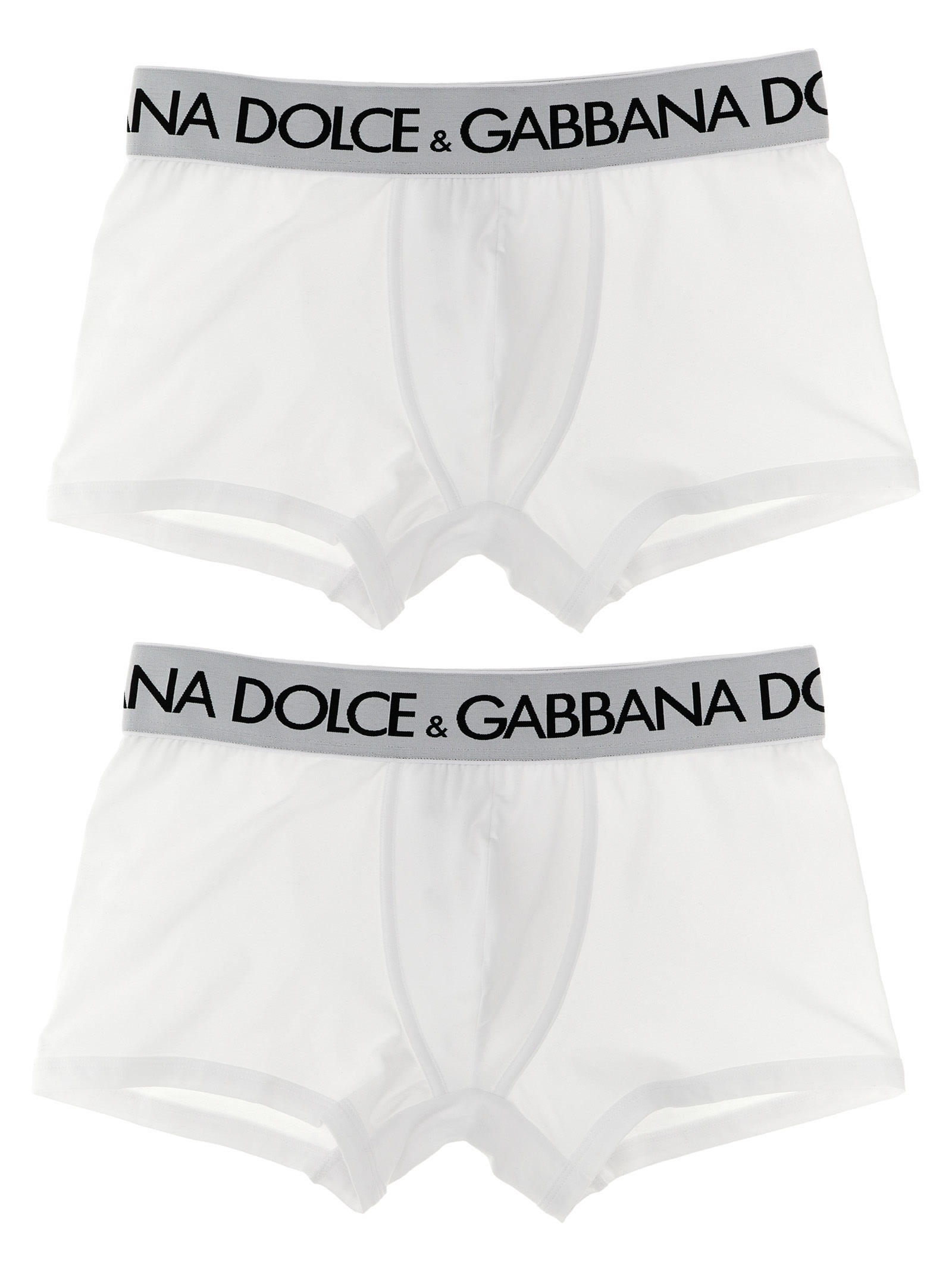 Dolce & Gabbana 2-pack Logo Boxer Boxer In White