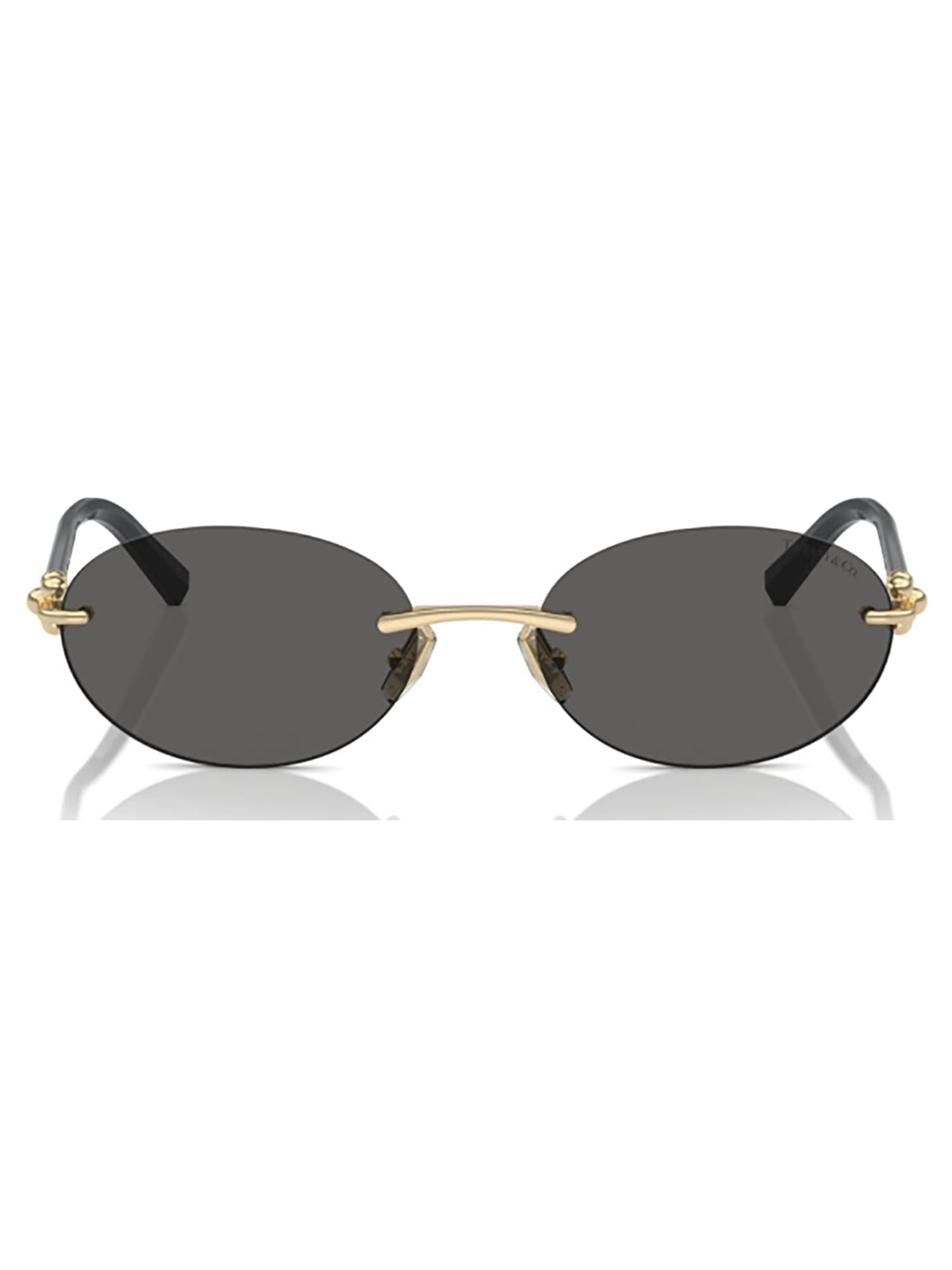Tiffany & Co. 3104d Sole Sunglasses In Gold