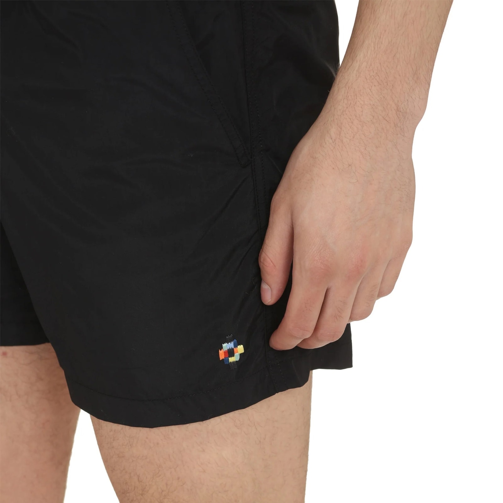 Marcelo Burlon County Of Milan Marcelo Burlon Swim Shorts In Black