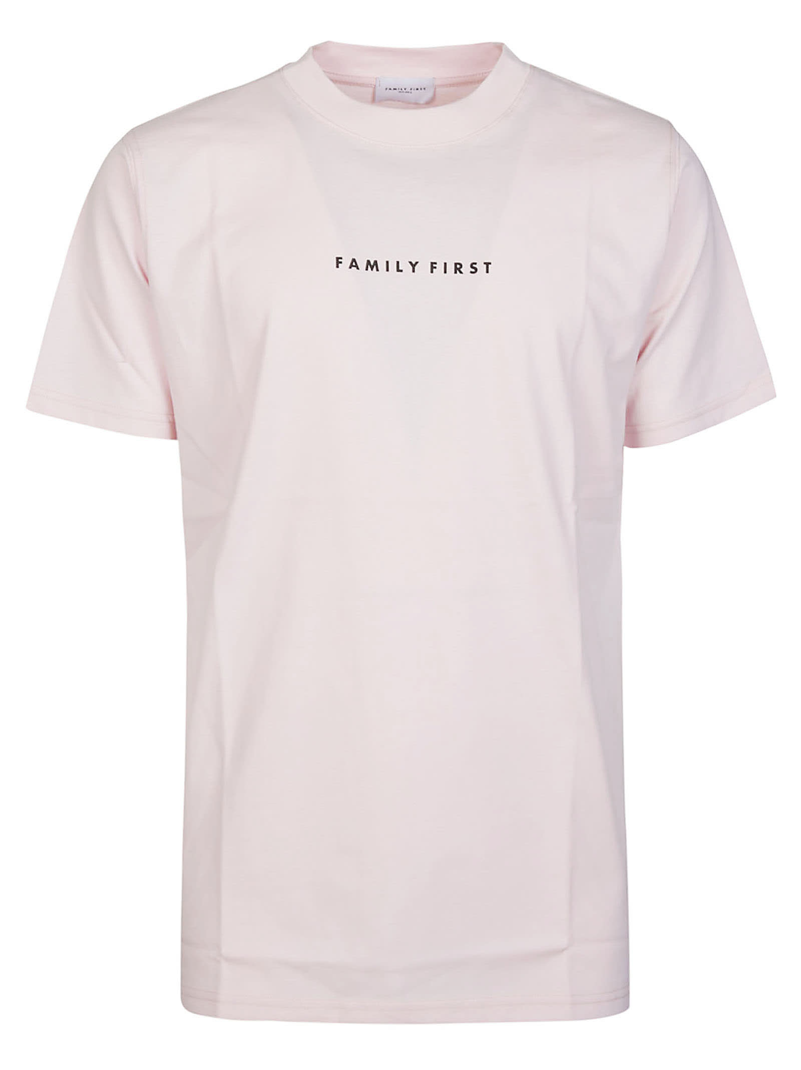 Shop Family First Milano Box Logo T-shirt In Pink