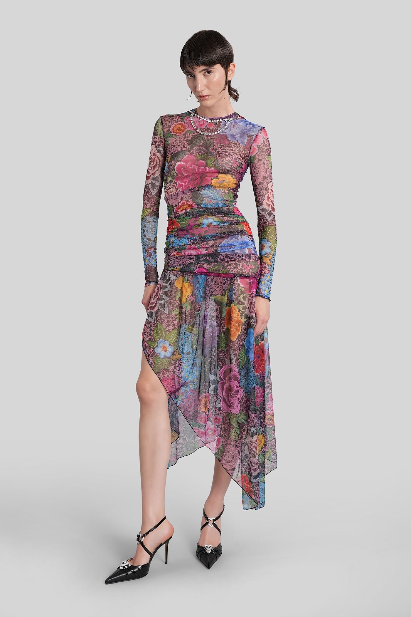 Area In Multicolor Polyester In Multi