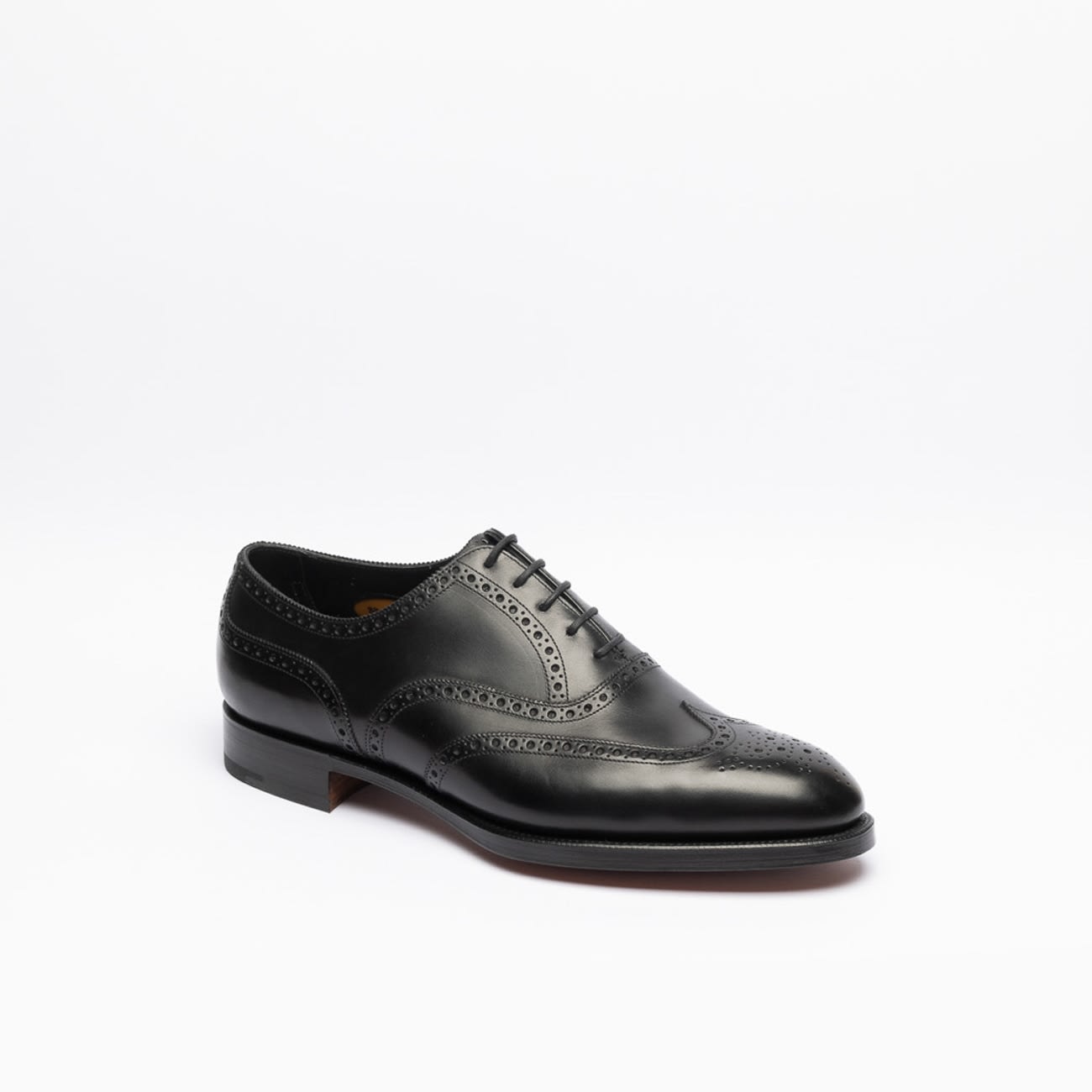 Edward Green Malvern Black Calf Oxford Shoe