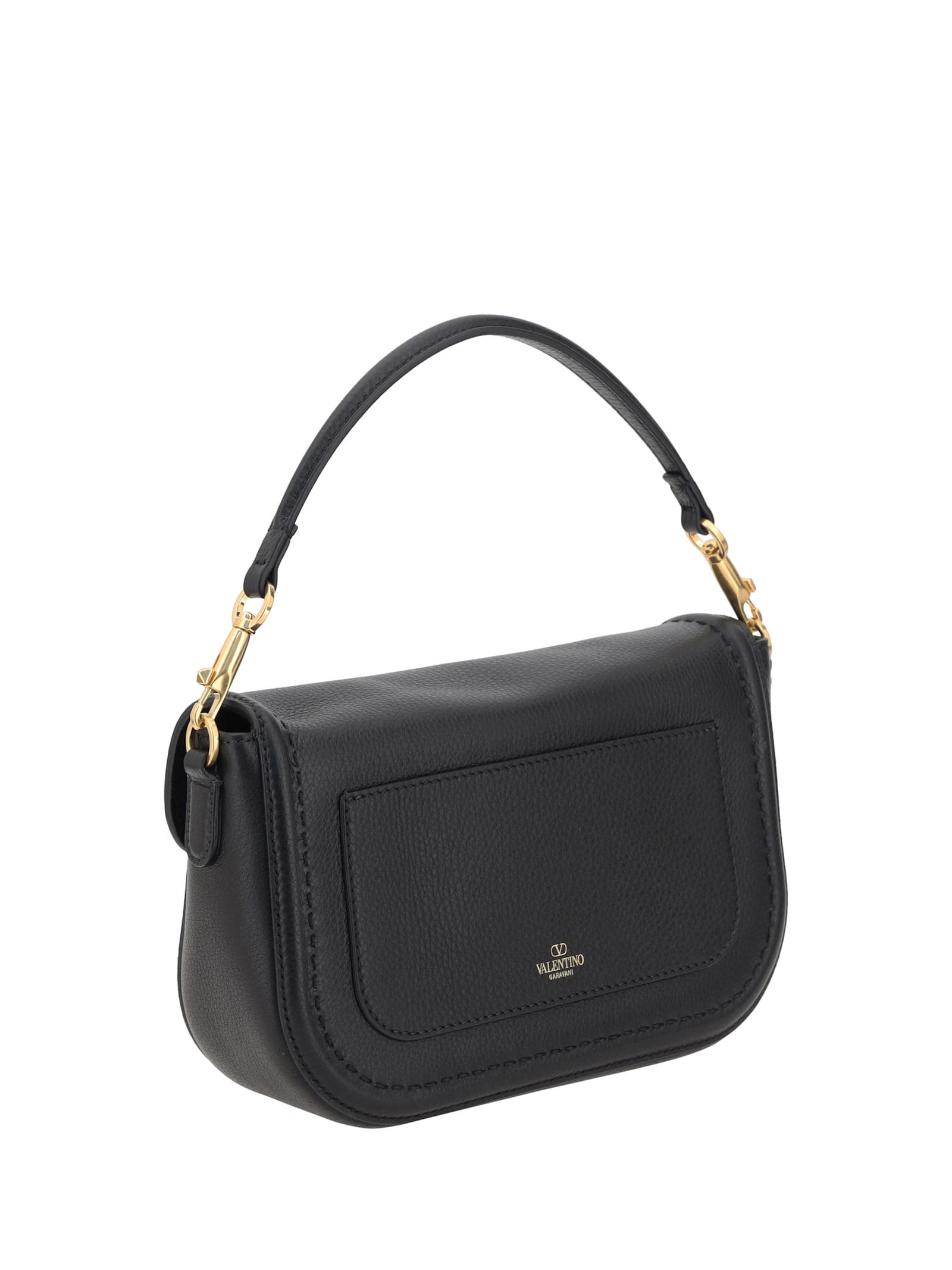 Valentino All Time Shoulder Bag In Nero