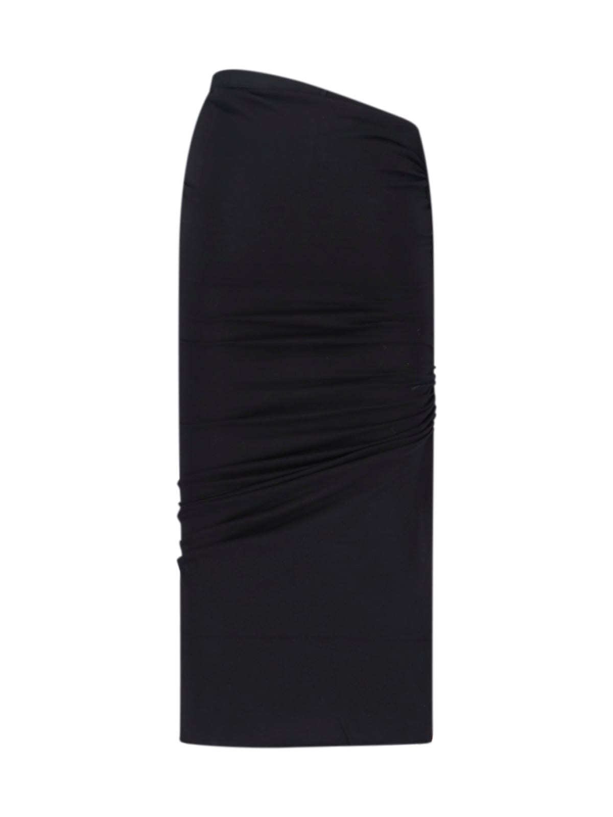Drkshdw Edfu Sheath Midi Skirt In Black