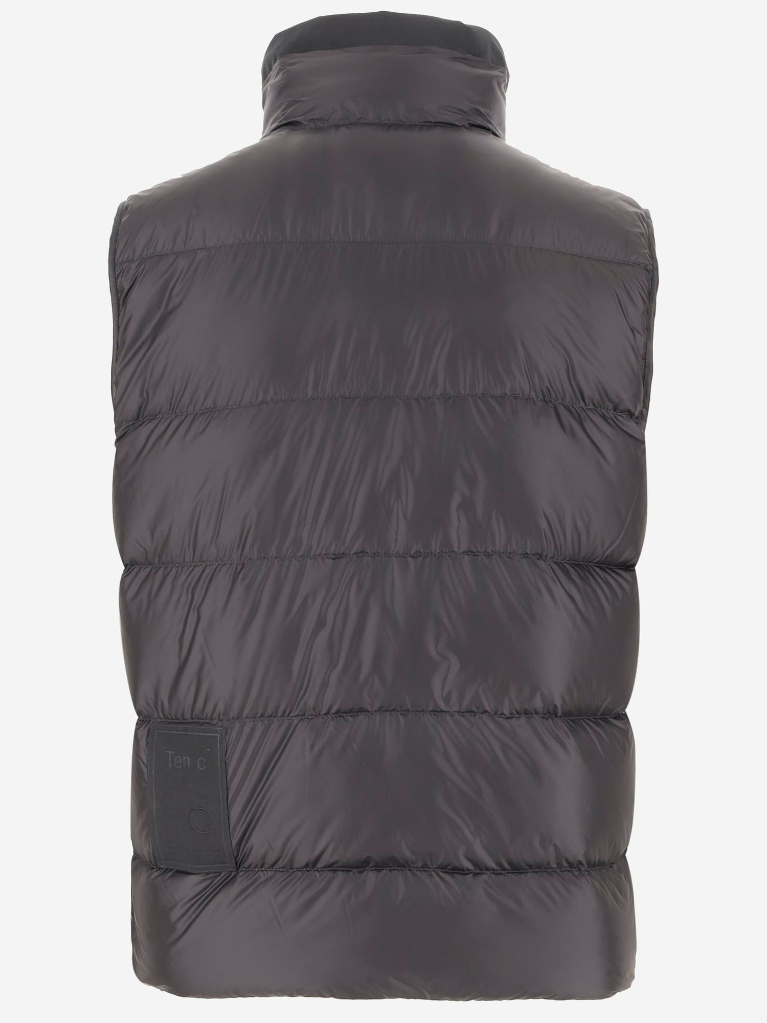 Shop Ten C Nylon Smaicato Down Jacket In Black