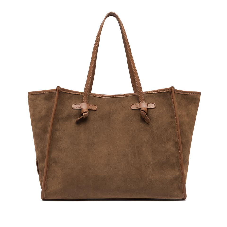 Shop Gianni Chiarini Marcella Bag In Cognac