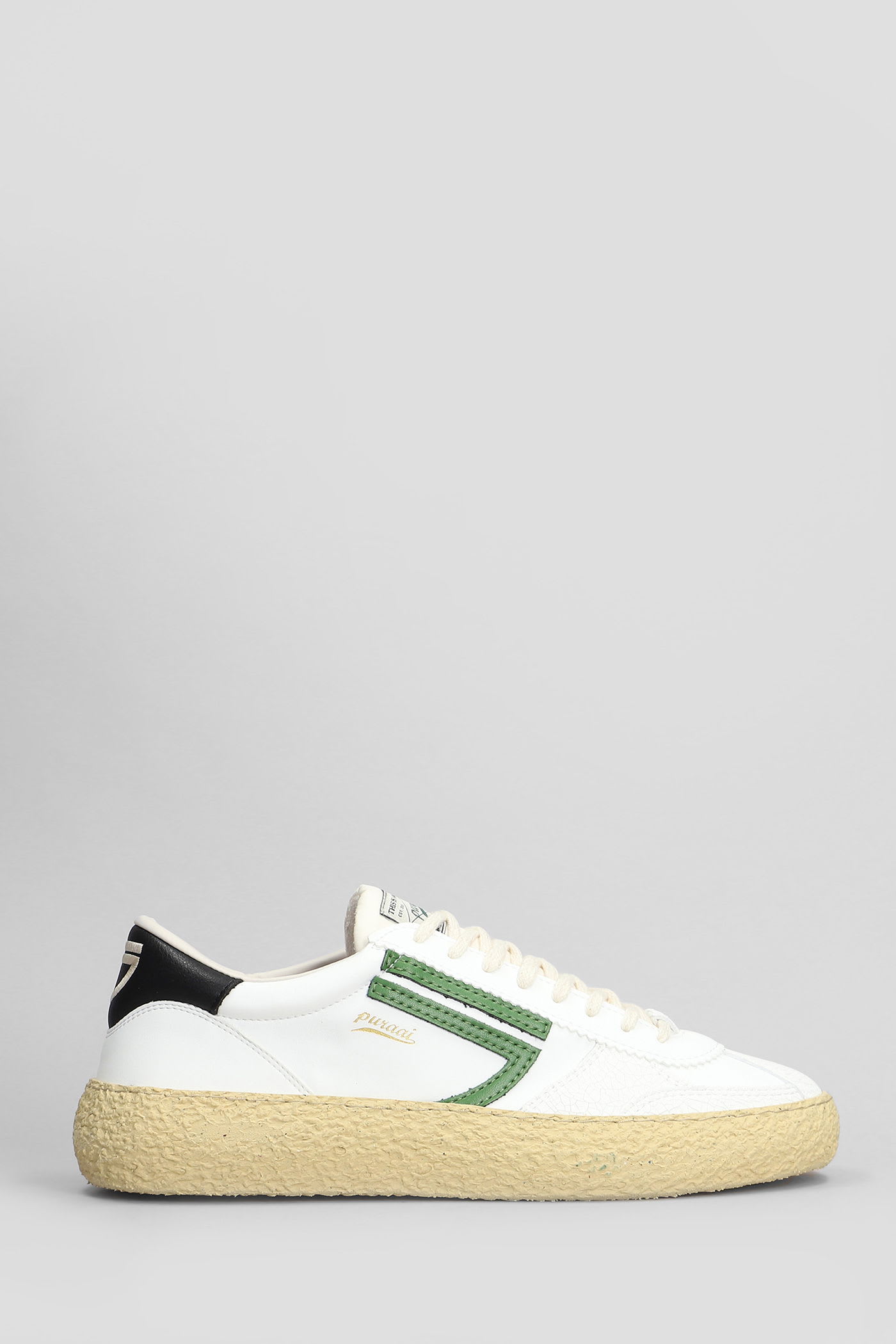 Foresta Sneakers In White Leather