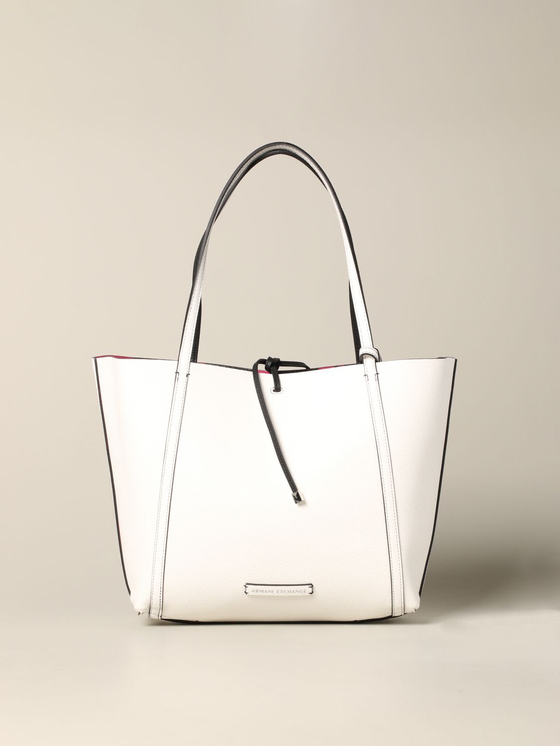 armani exchange reversible tote bag