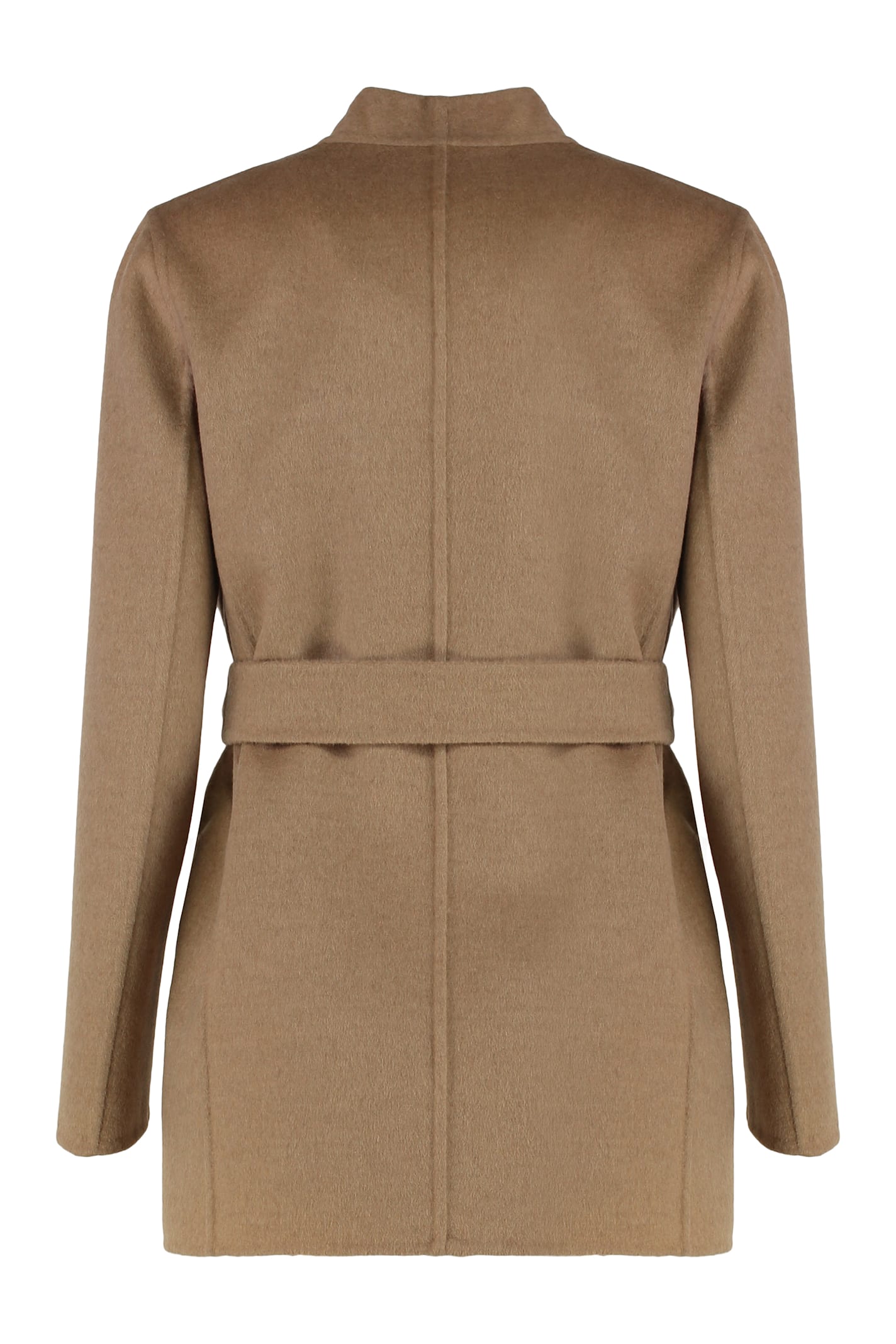 Max Mara Classy Coat Style Jacket In Brown