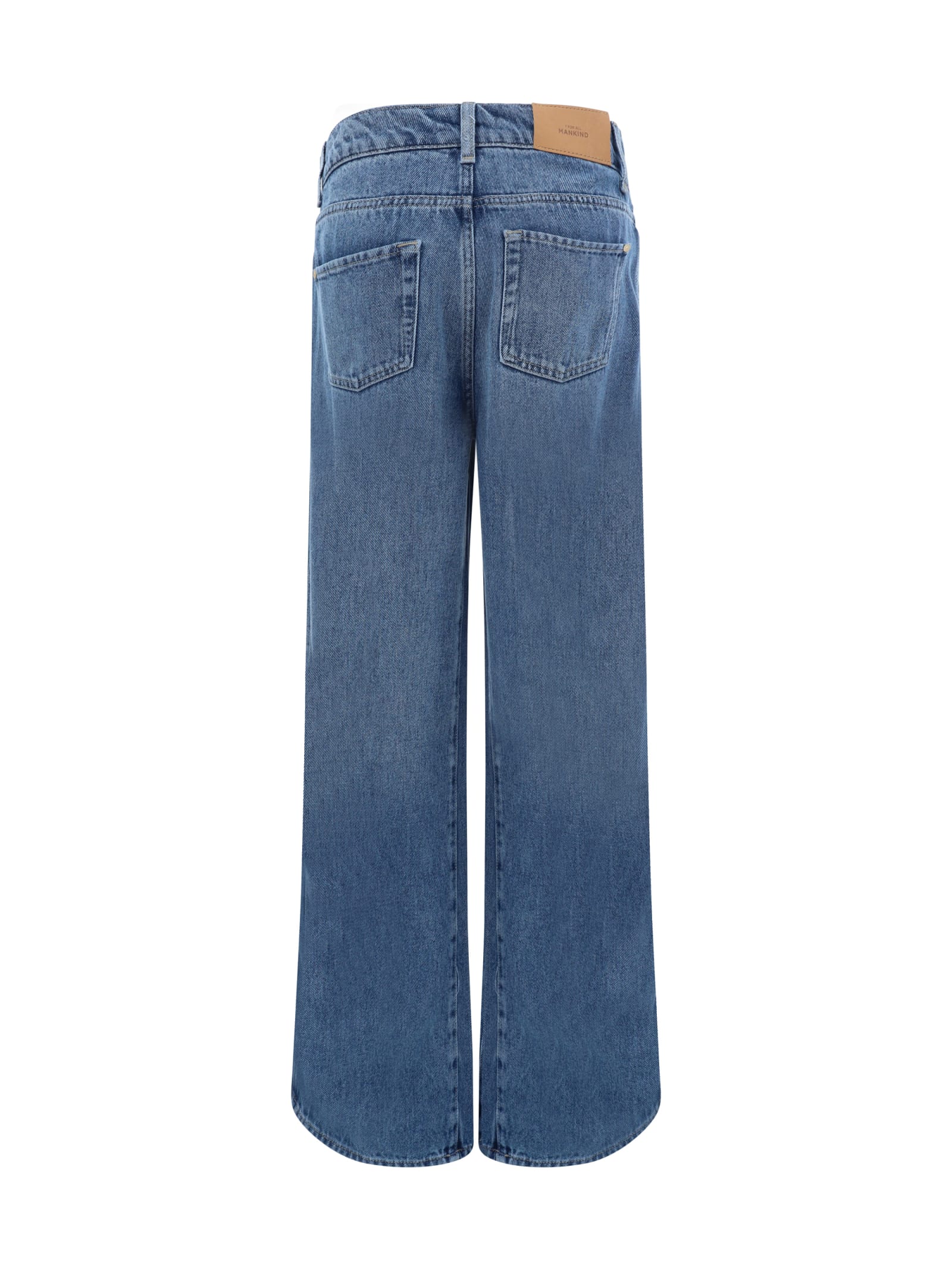 7 For All Mankind Blue Scout Dream On Jeans In Blue
