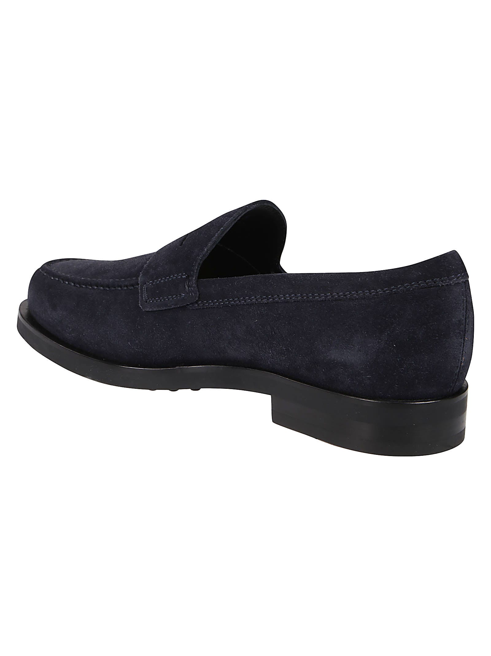 Shop Tod's Formal Loafers In Blue