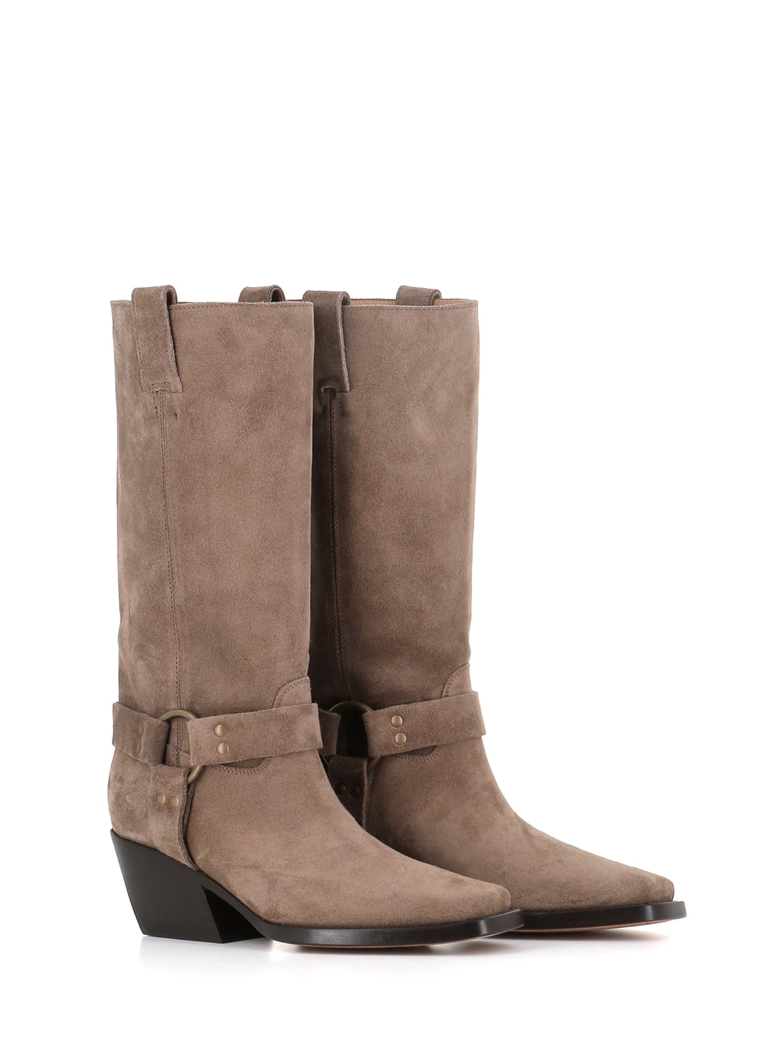 Paola D'arcano Boot 4711 In Taupe