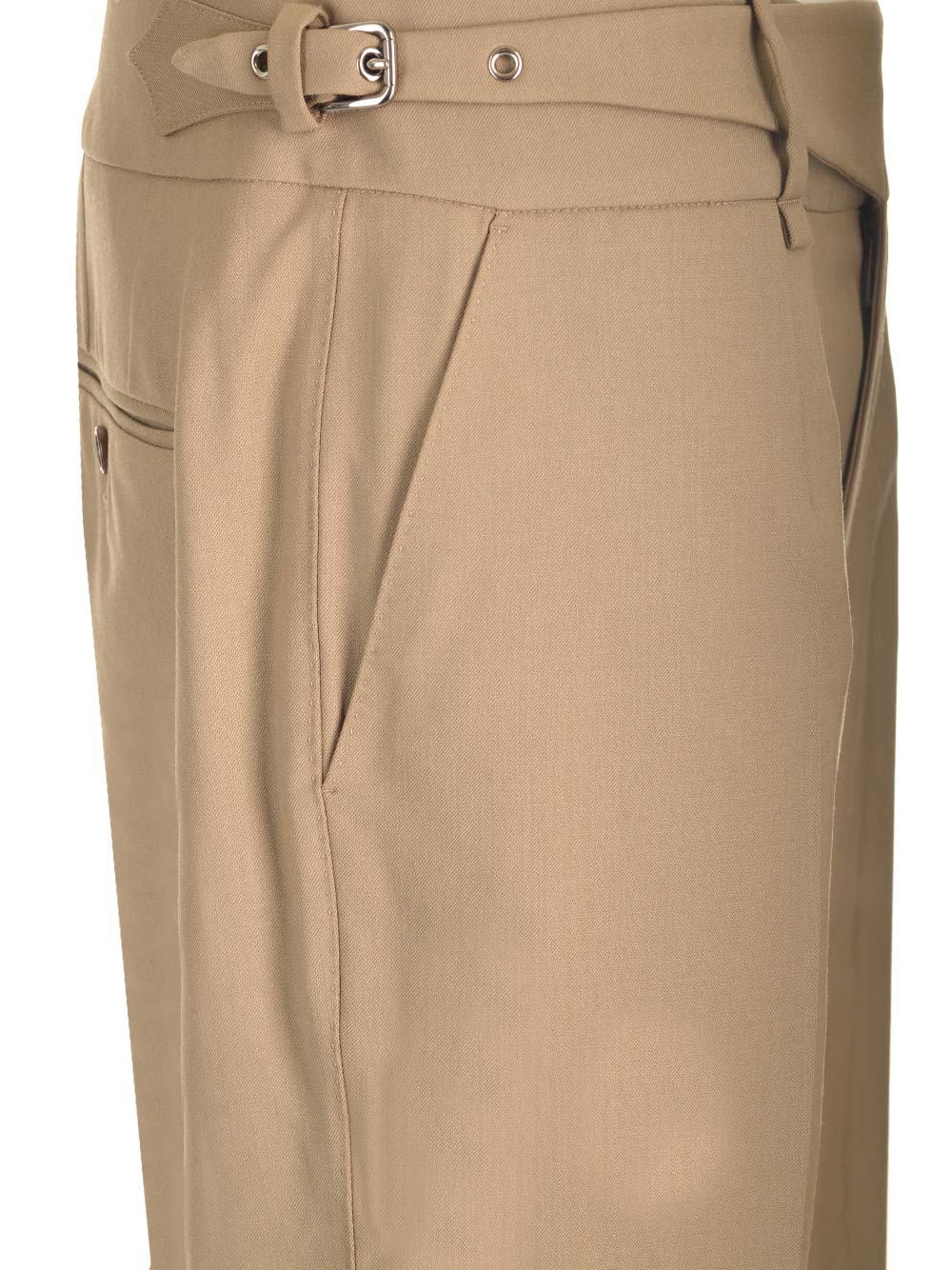 Shop Dolce & Gabbana Tailored Trousers In Brown