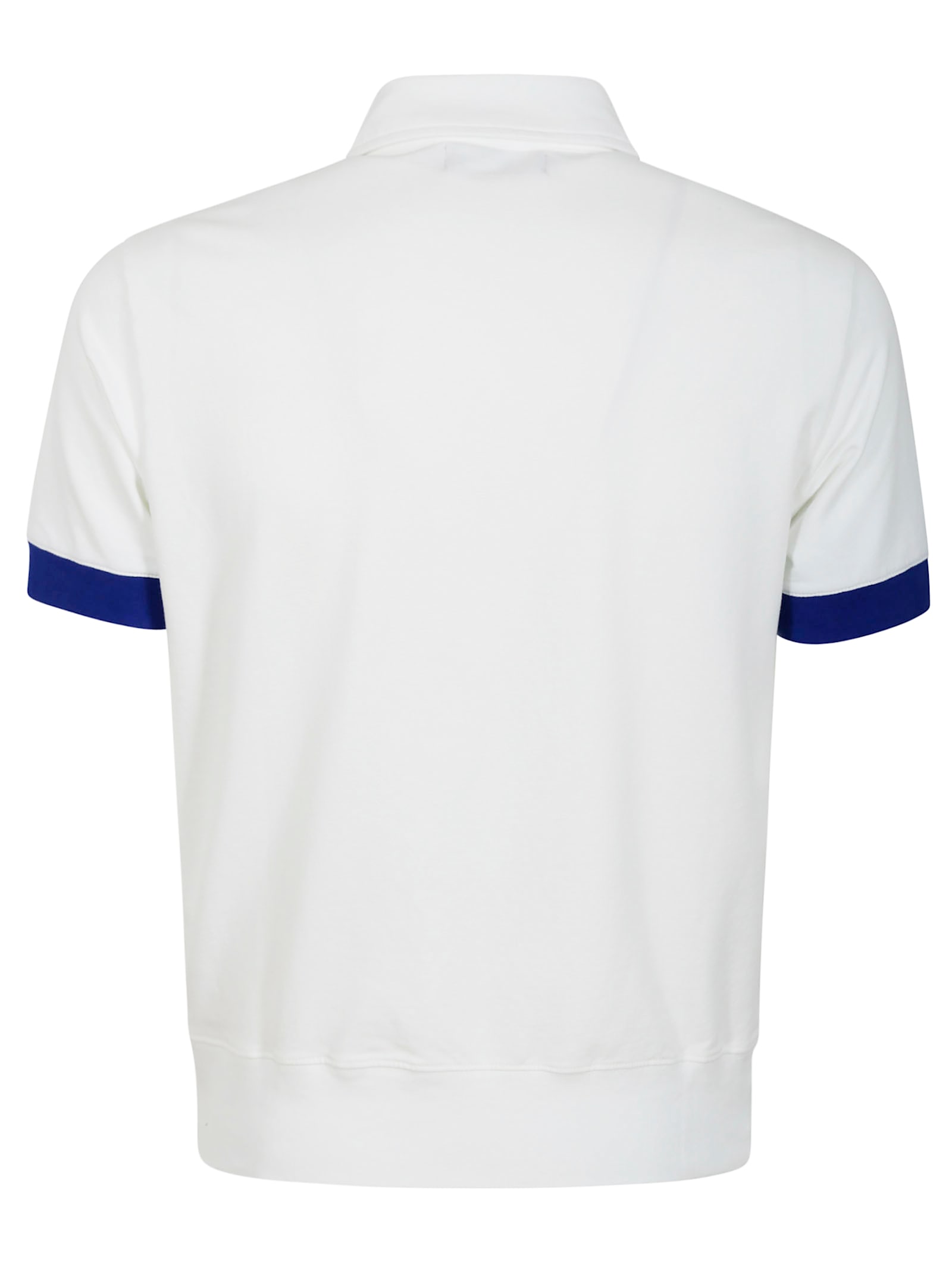 Vilebrequin Short Sleeves Sweatshirt In Off White