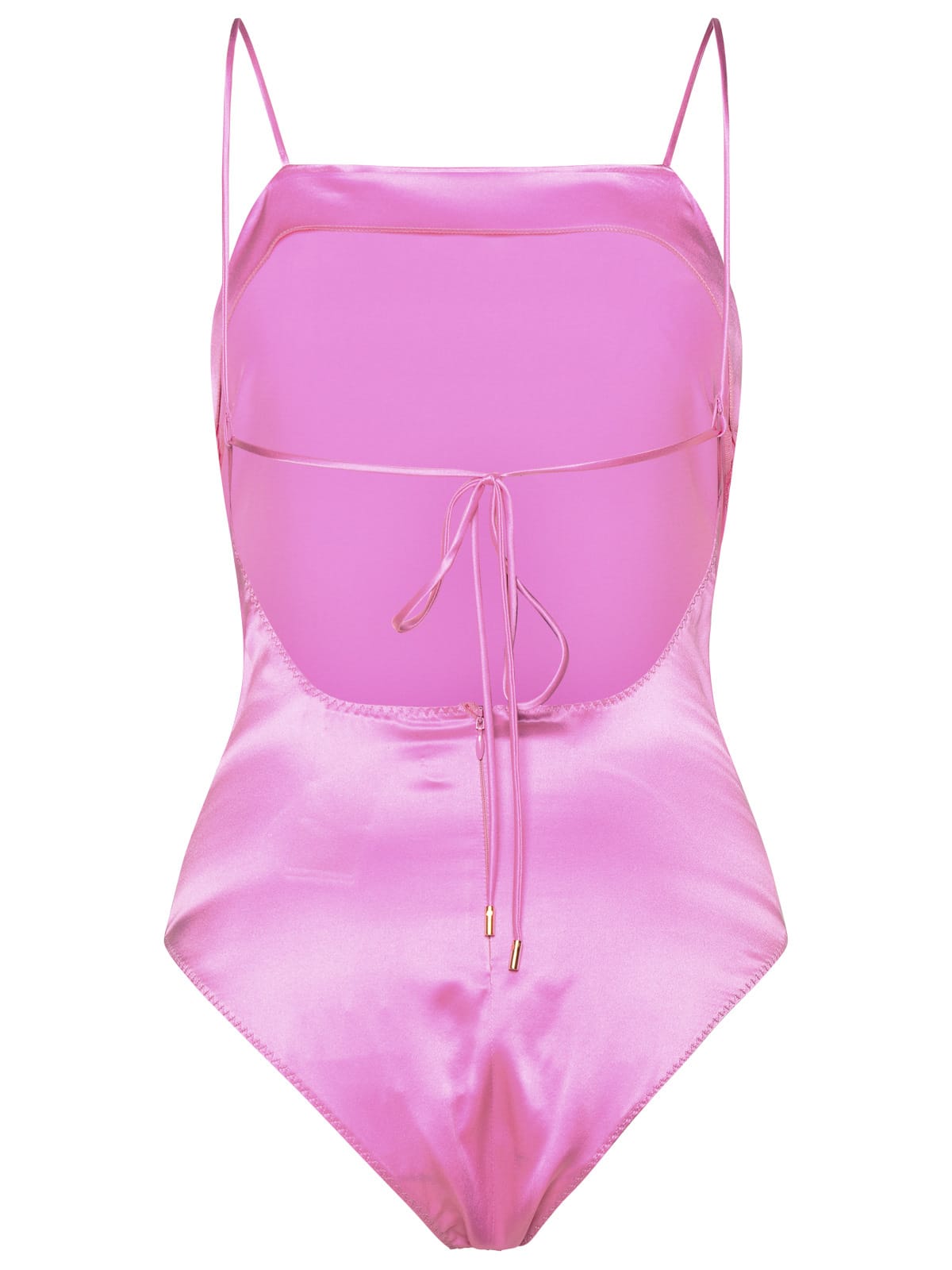 Max Mara Rugiada Mauve Silk Top In Pink