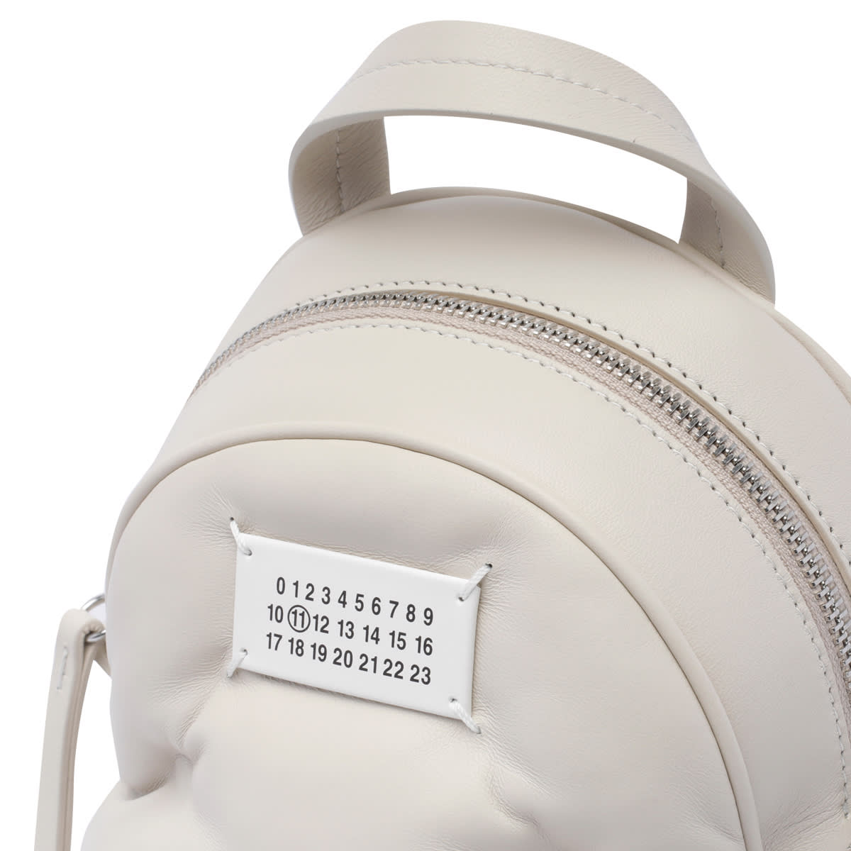 Shop Maison Margiela Glam Slam Backpack In White