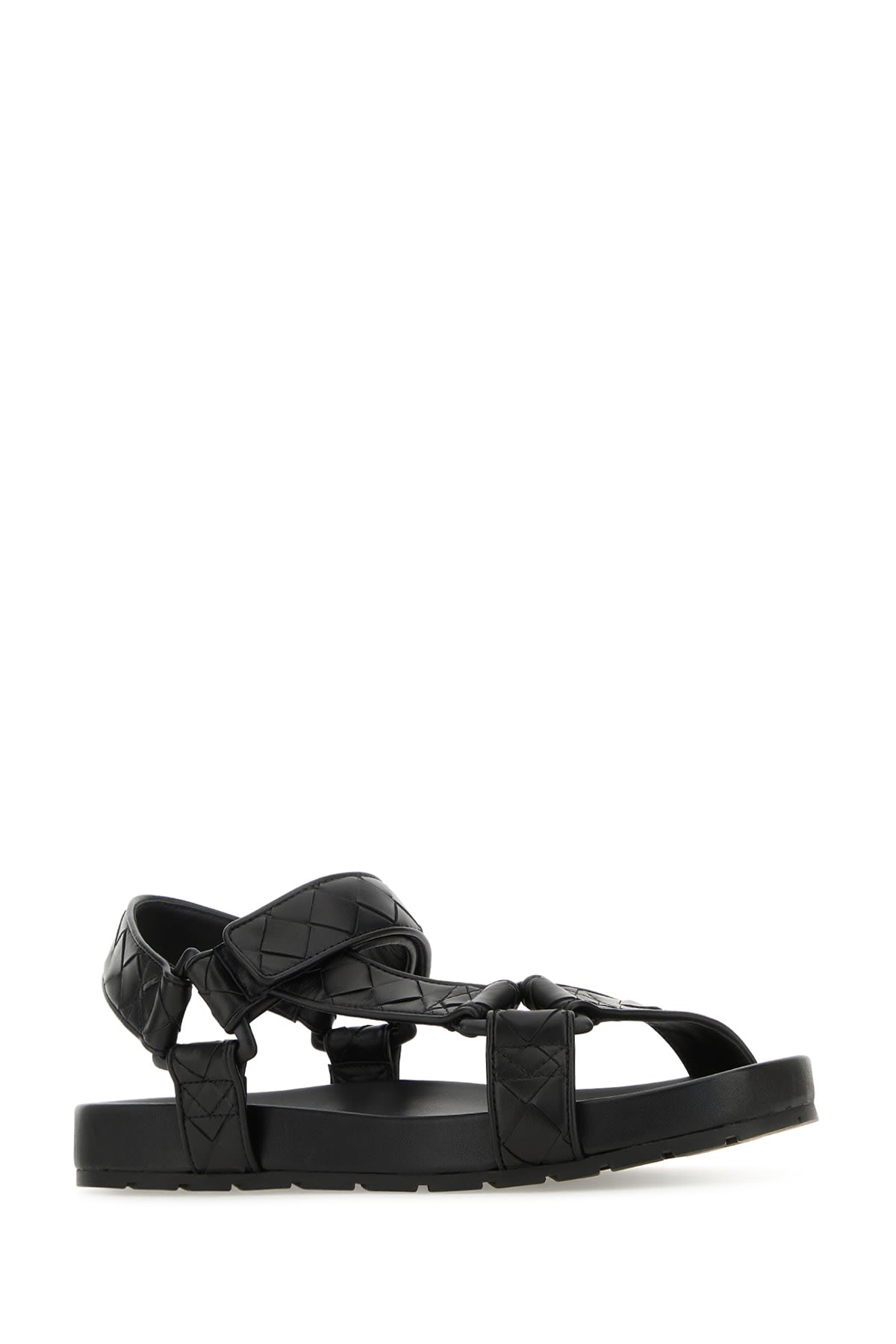 Shop Bottega Veneta Sandali In Blk