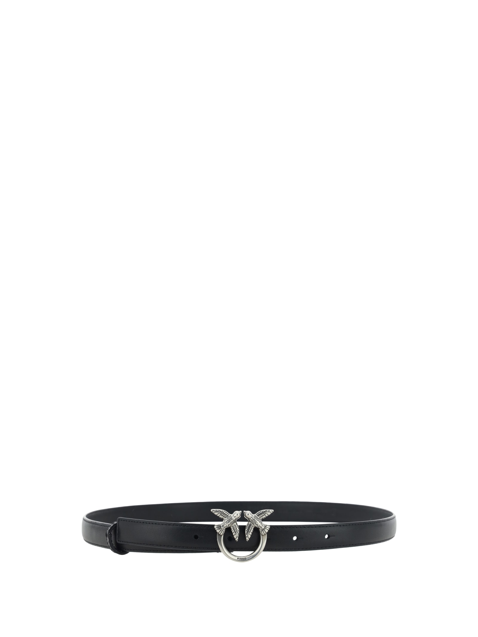 Shop Pinko Love Berry Belt In Black