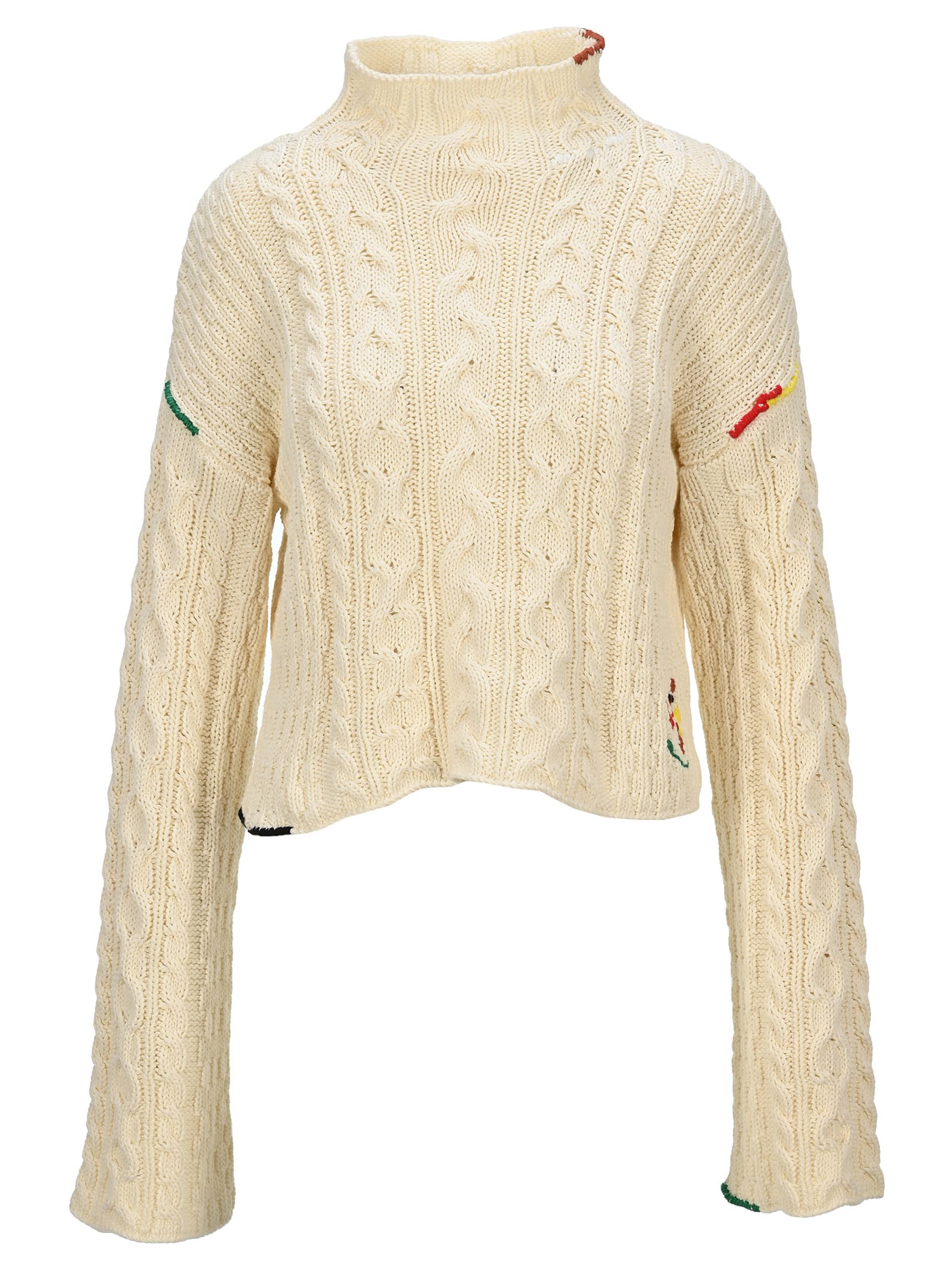 cotton cable jumper