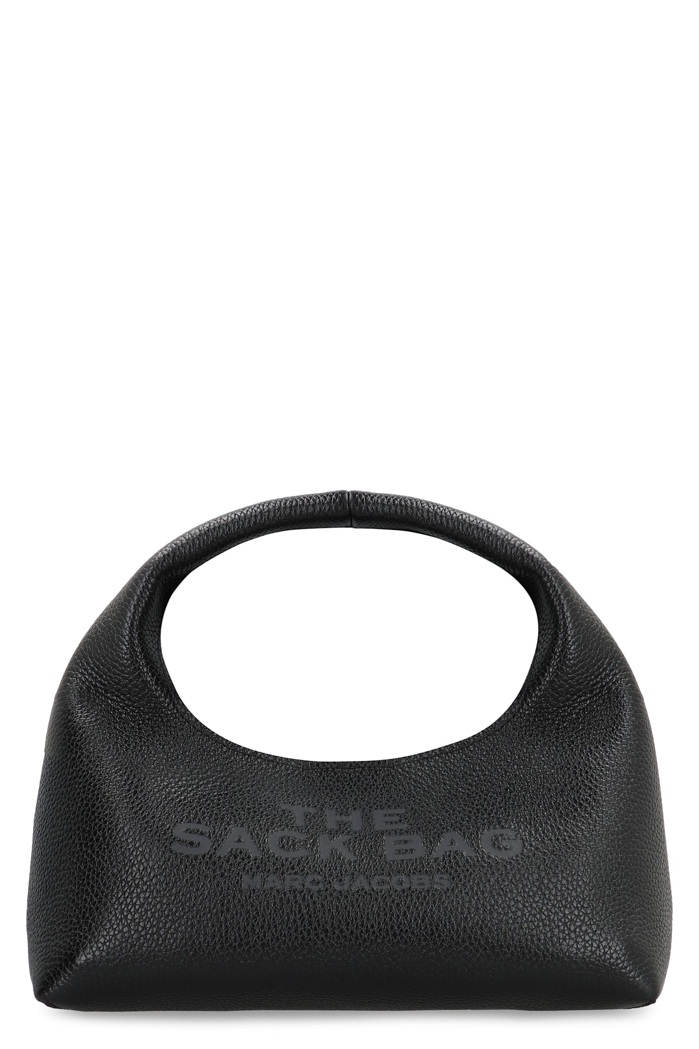 Shop Marc Jacobs The Mini Sack Bag Leather In Black