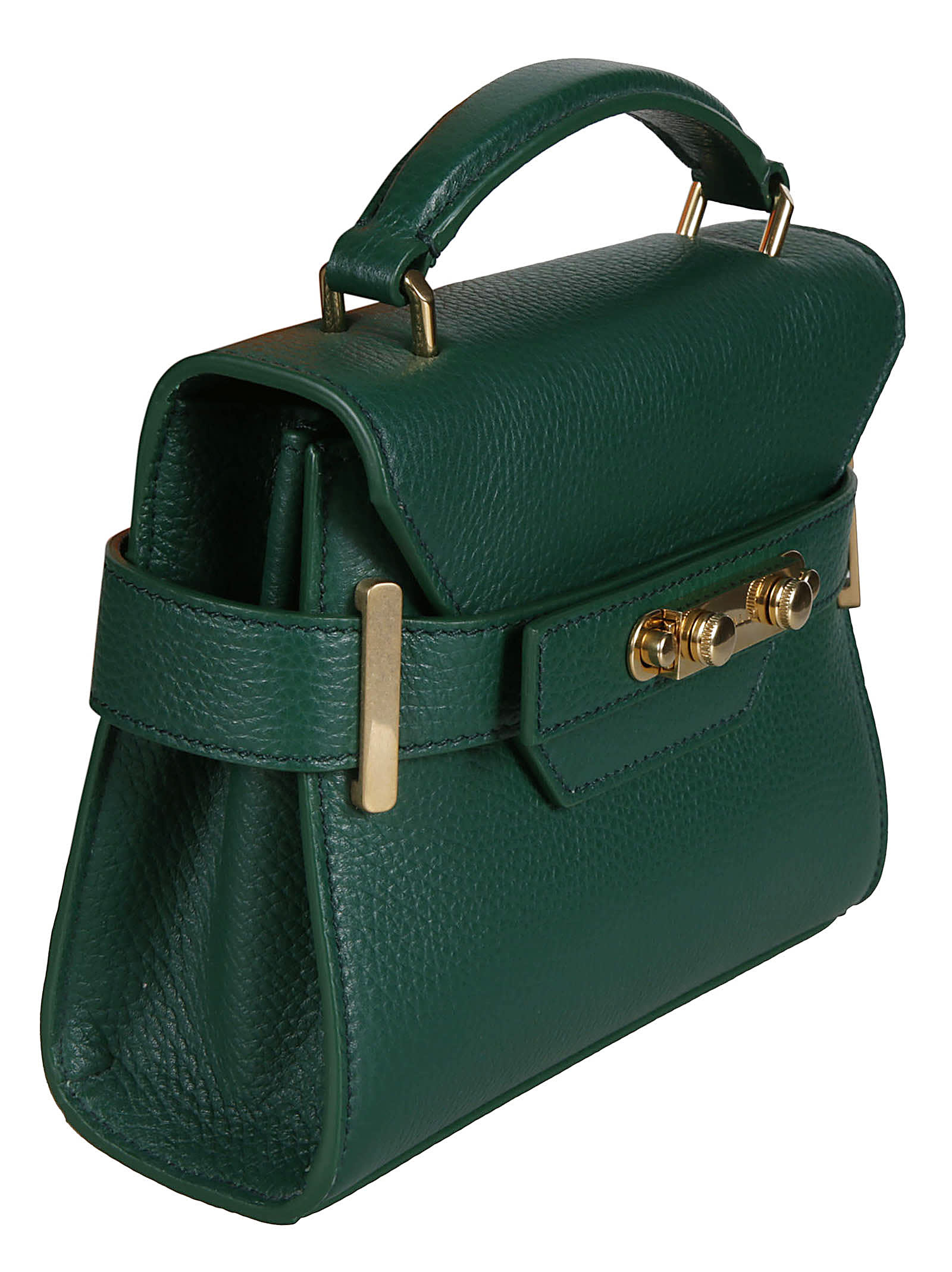 Shop Bally Envelope Snap Tote In Green