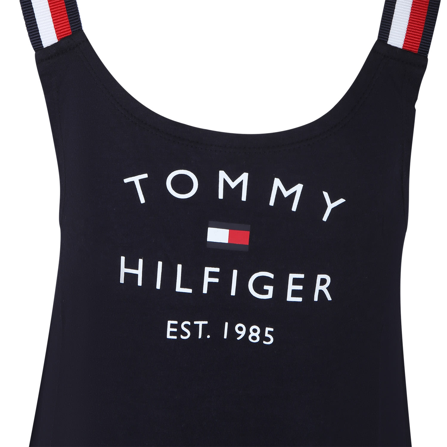 Shop Tommy Hilfiger Blue Beach Cover-up For Girl With Logo