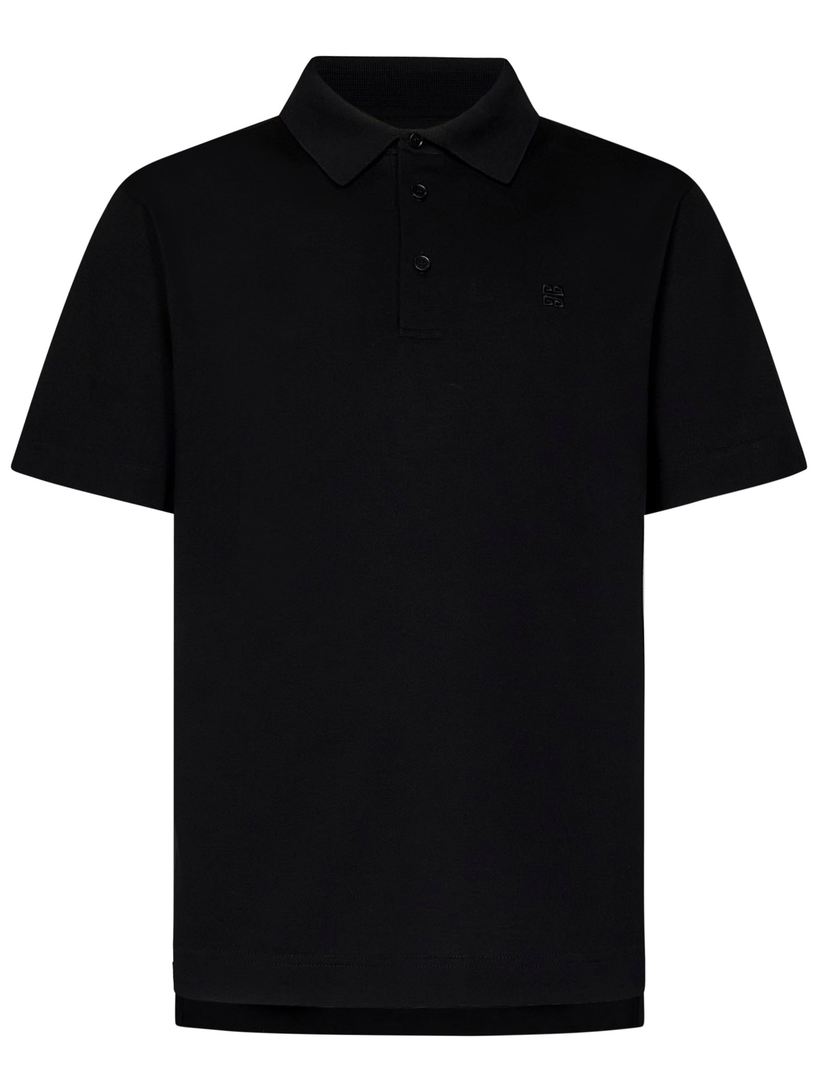 Shop Givenchy Polo Shirt In Black