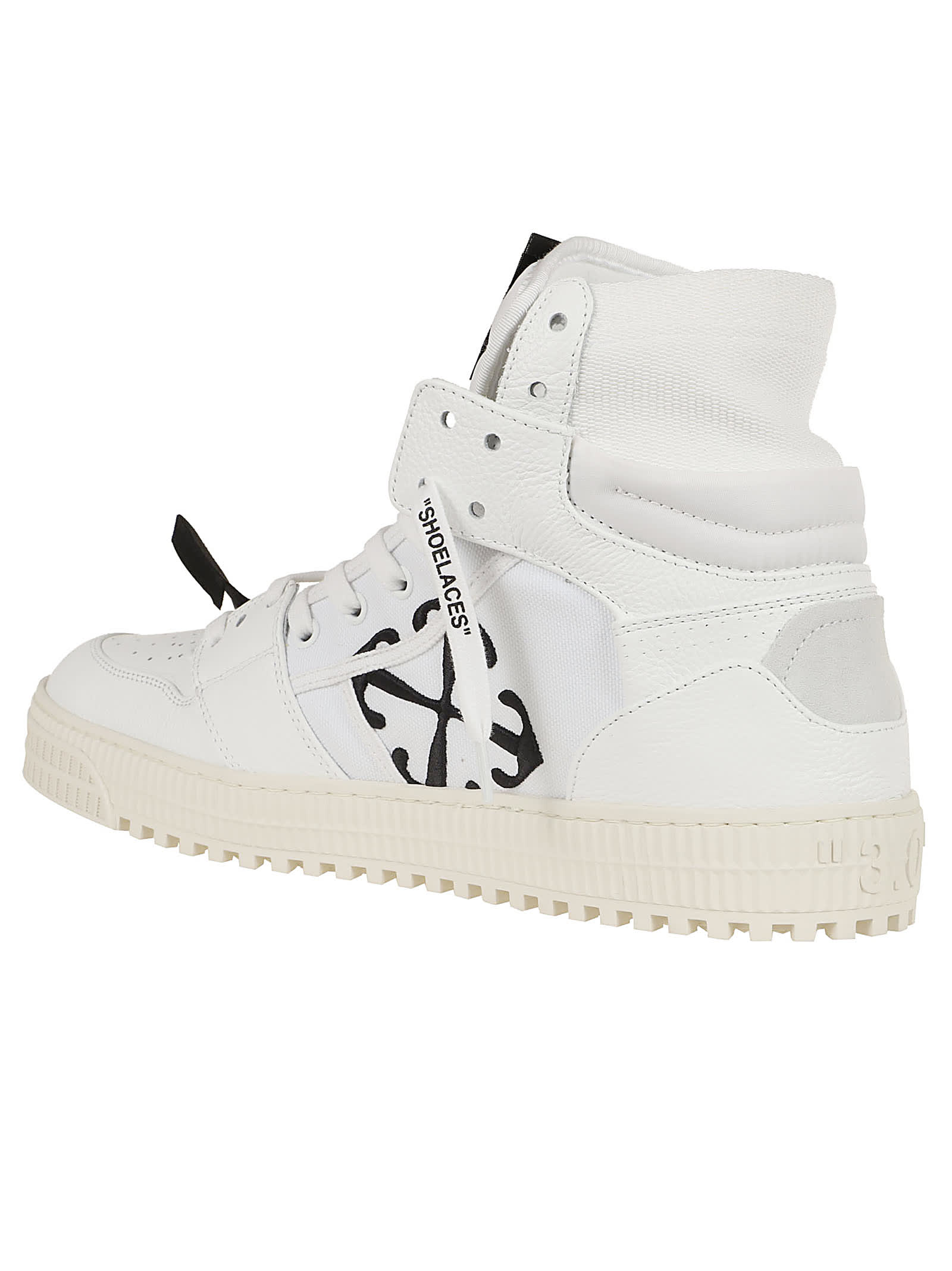 Shop Off-white 3.0 Off Court Calf Leather In White Black