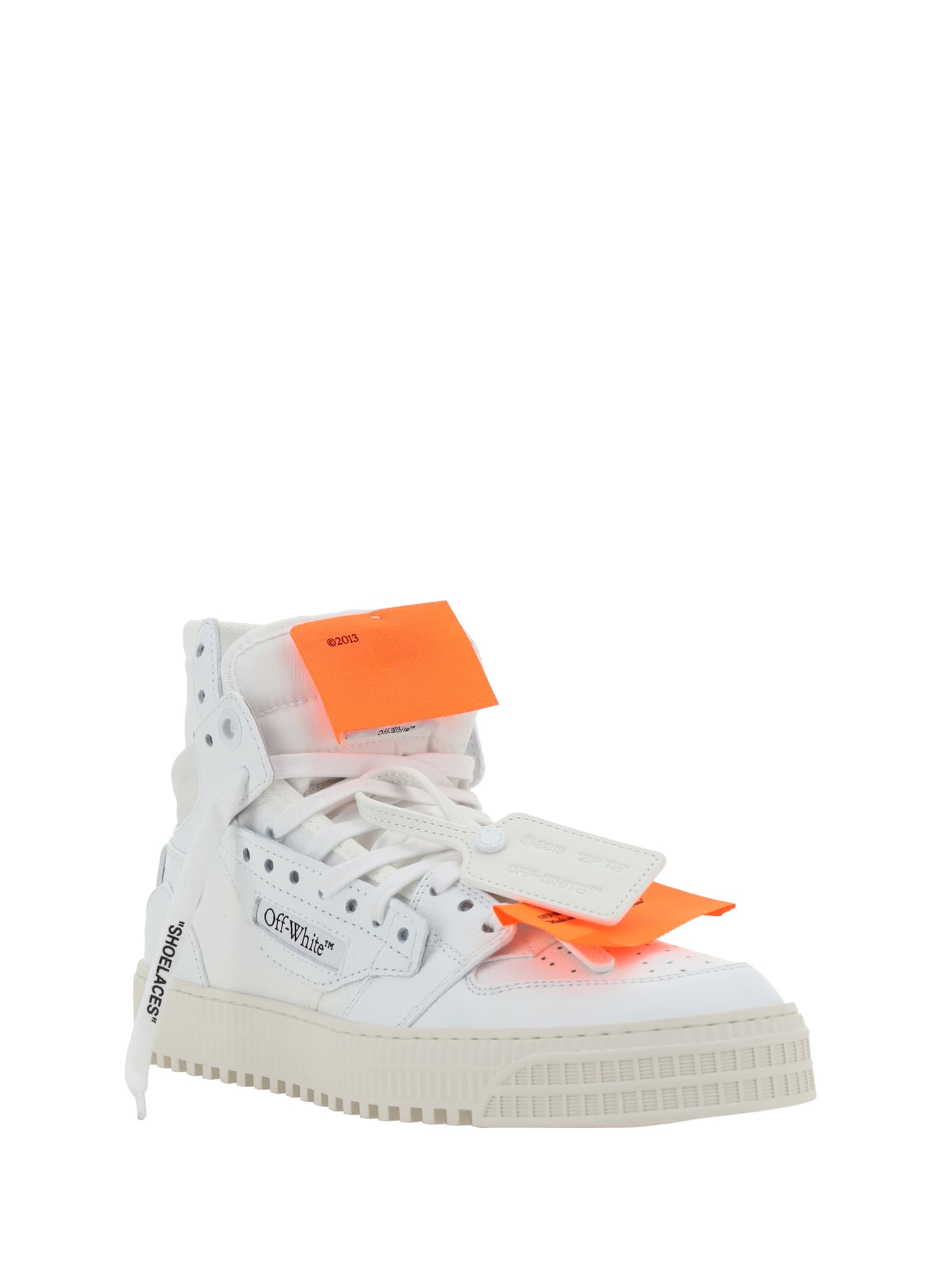 Shop Off-white 3.0 Off Court Sneakers In White Orange