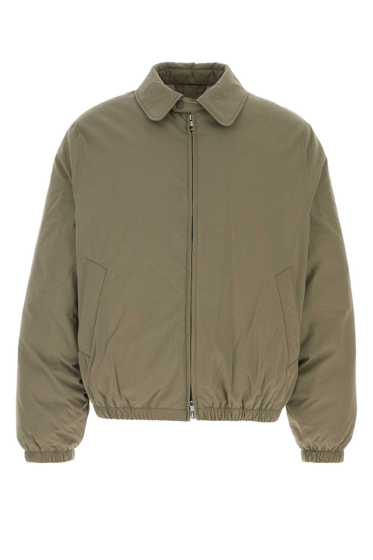 Our Legacy Sage Green Cotton Blend Bomber Jacket In Green