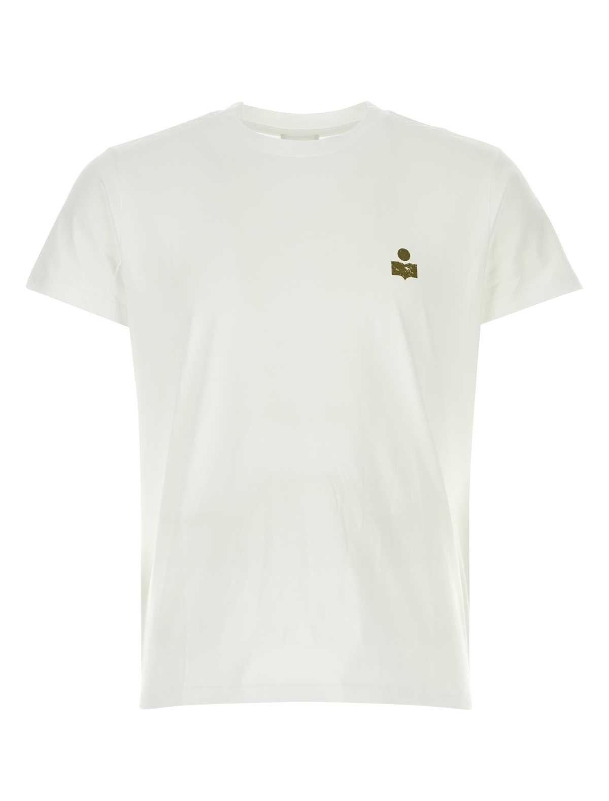 Shop Isabel Marant Zafferh Short-sleeved T-shirt In White