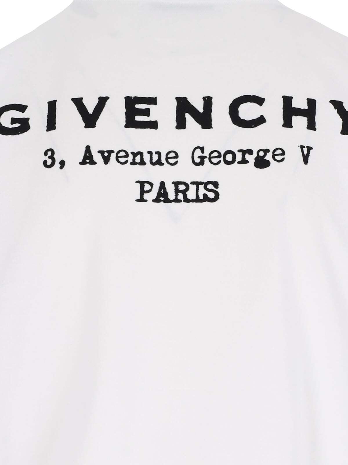 Givenchy Logo T-shirt In White