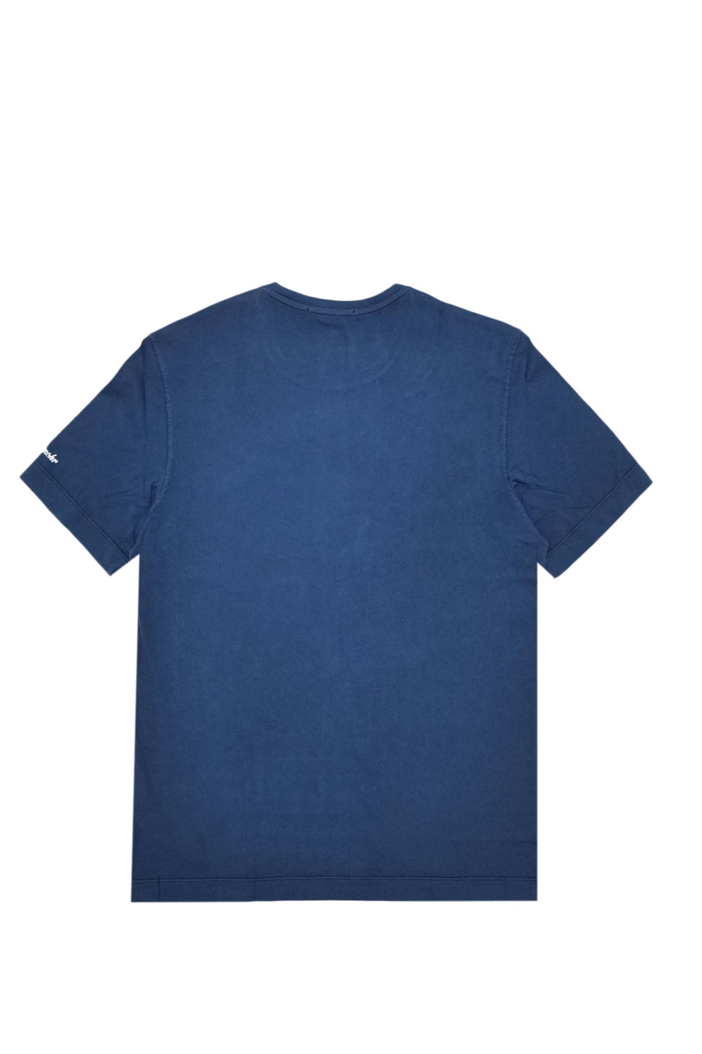 Shop Drumohr T-shirt In Blue