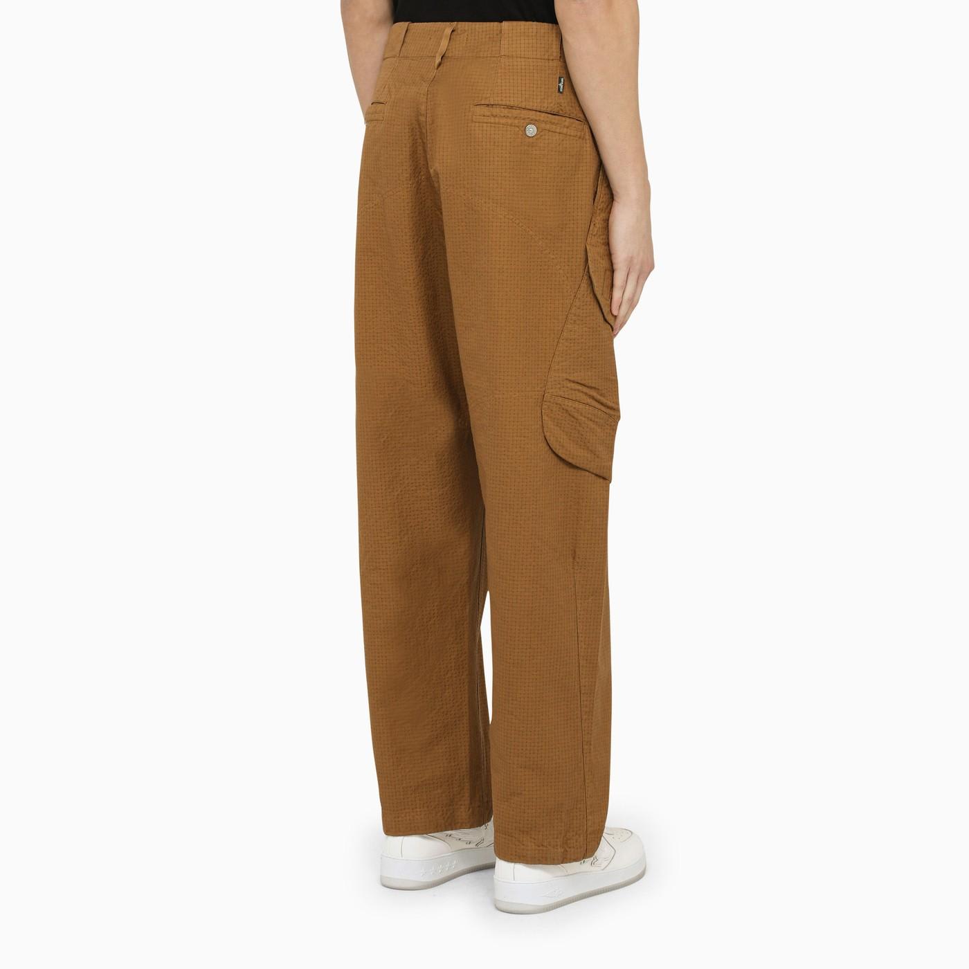 Shop Stone Island Shadow Project Tobacco Cargo Trousers
