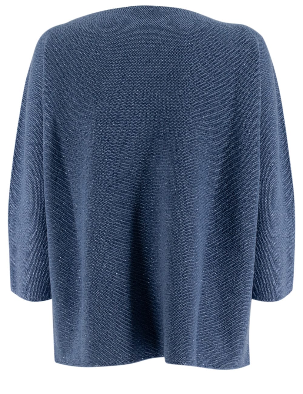 Shop Le Tricot Perugia Jumper In Jeans Ice Lurex