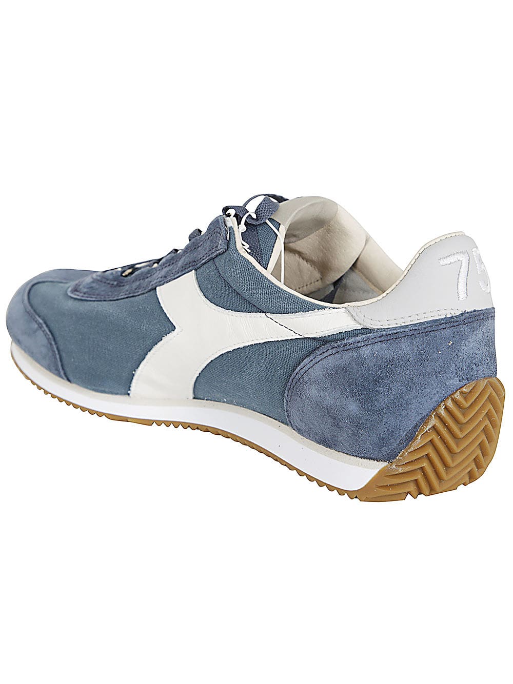 Shop Diadora Equipe H Canvas Stone Wash Sneaker In Stellar Blue