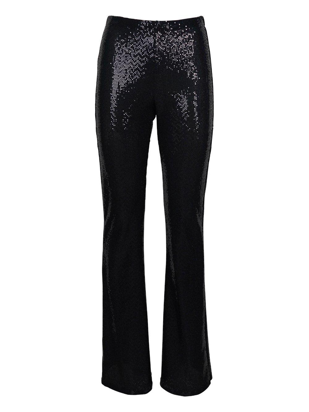 Sequin-embellished Flared Pants MSGM