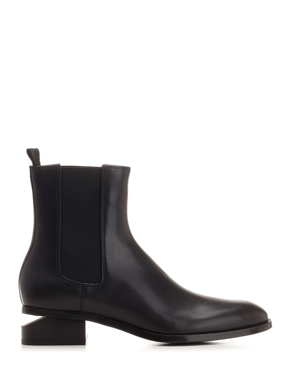 Shop Alexander Wang Kane Beatle Ankle Boot In Black