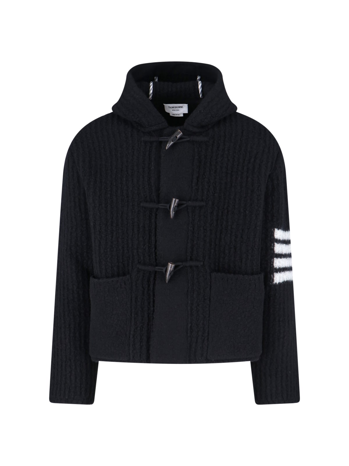 Thom Browne 4-bar Hooded Jacket - Thom Browne - Modalova