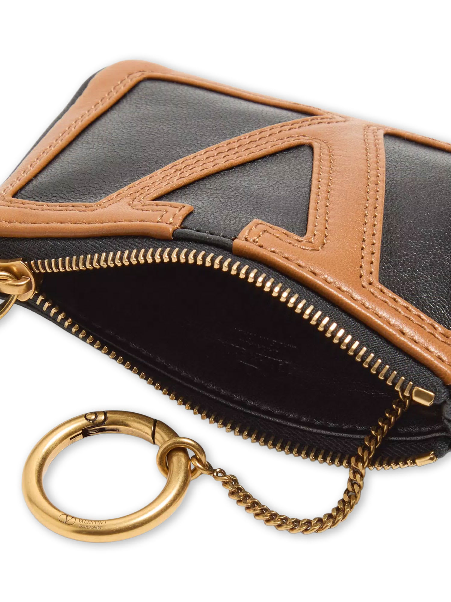Valentino Viva Superstar Zip-fastening Leather Wallet In Multi