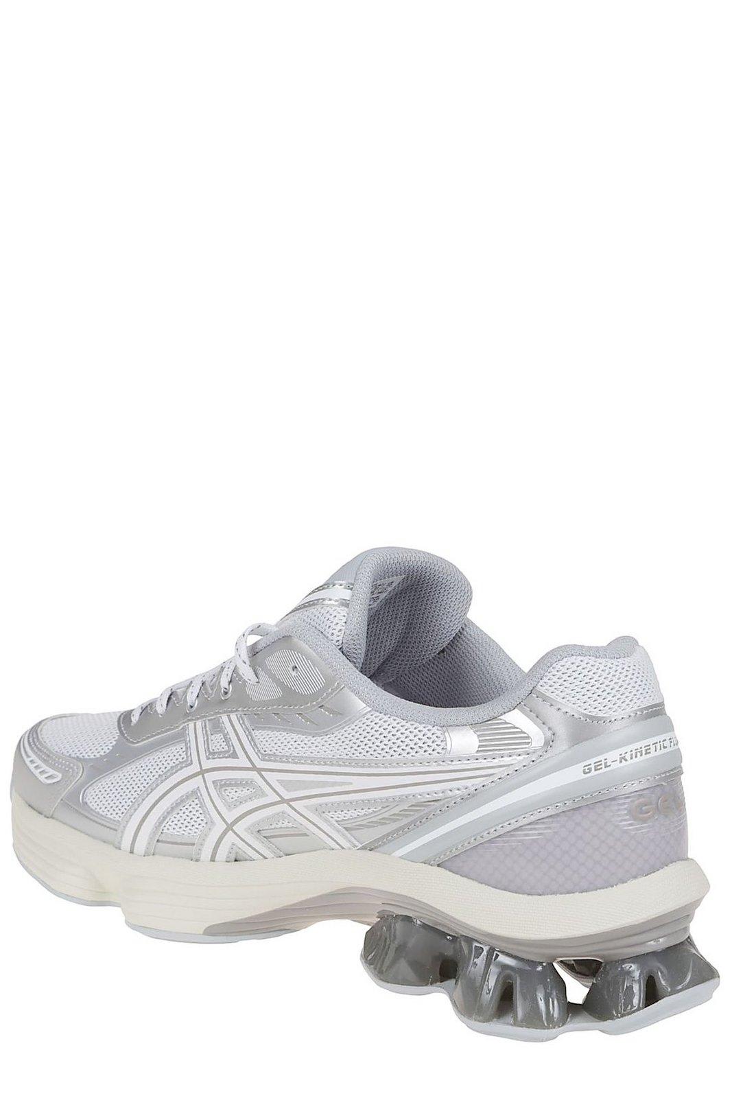 Asics Gel-kinetic Fluent Lace-up Sneakers In White