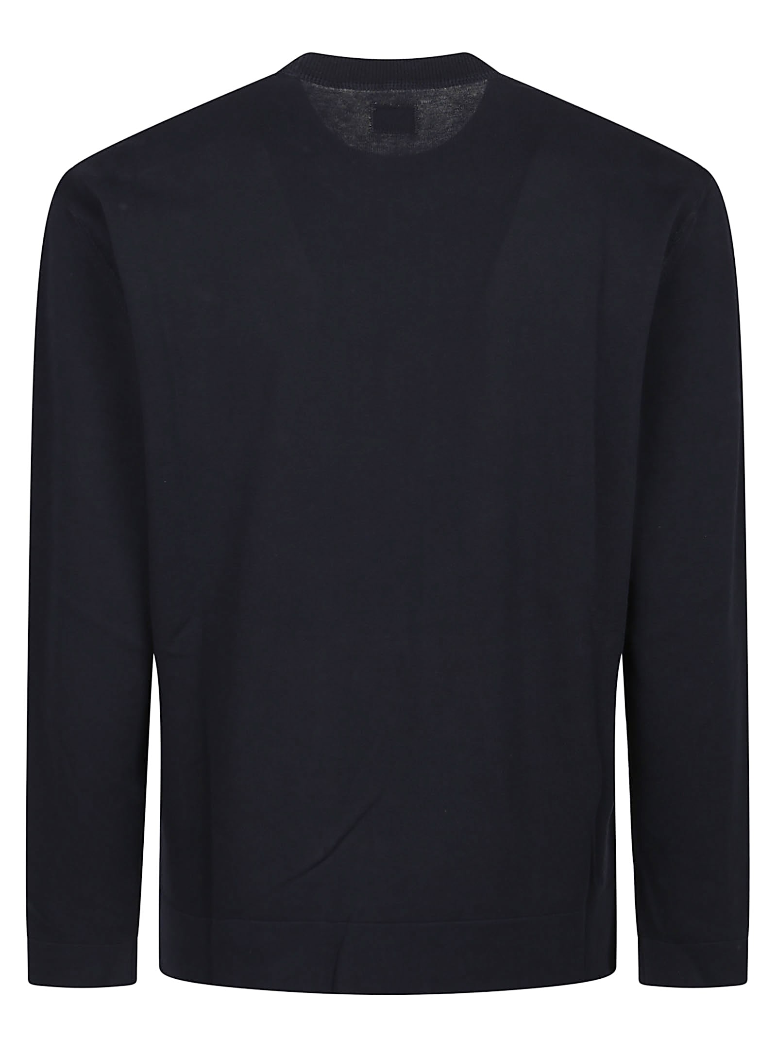 C.p. Company Lens Sweater In Black