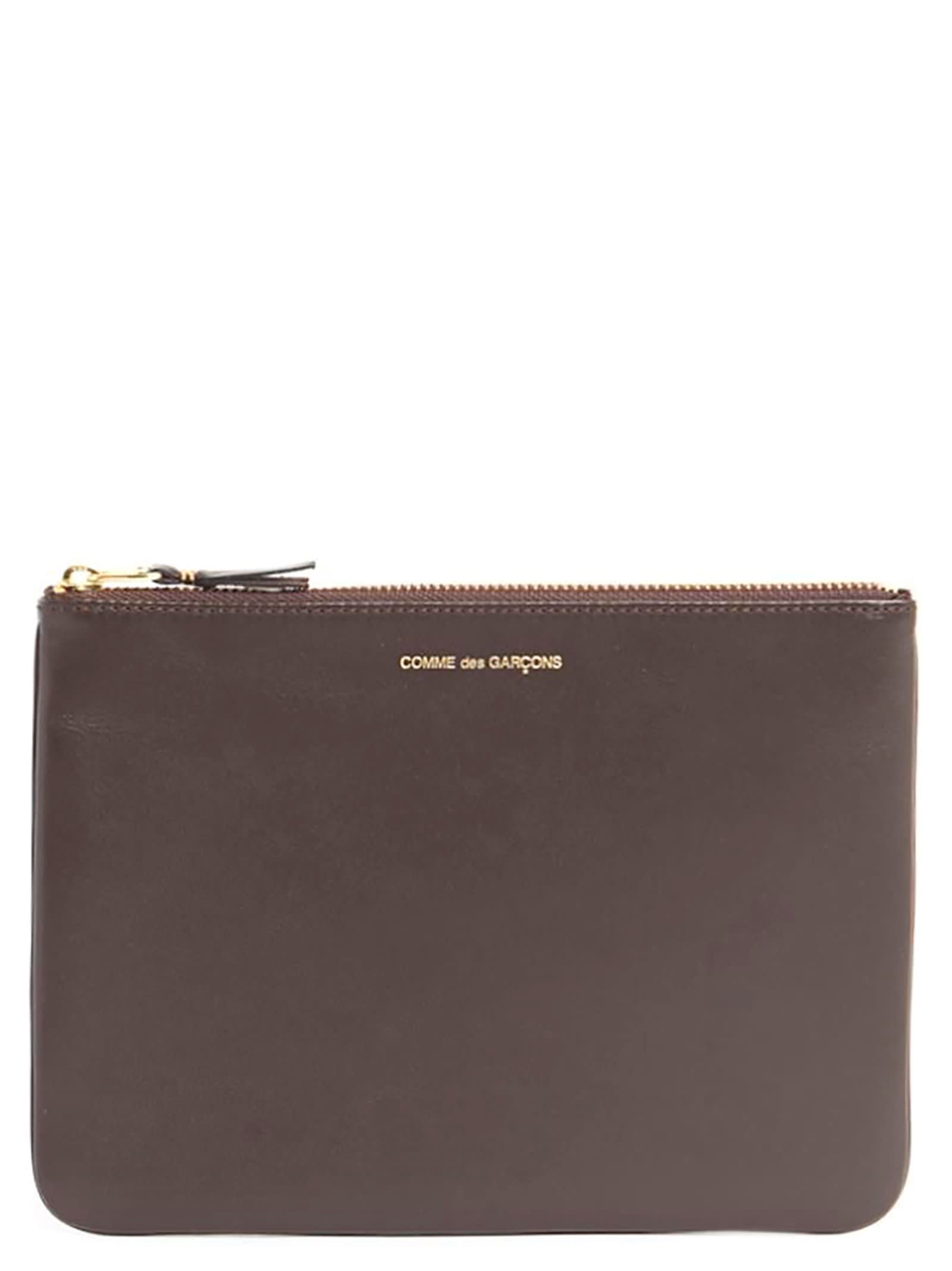 Comme Des Garçons 'arecalf - Sa5100' Wallet In Brown