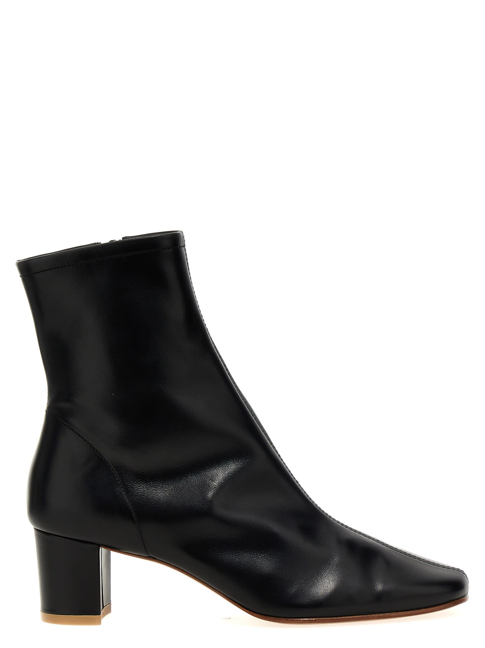 Shop By Far Sofia Ankle Boots In Black