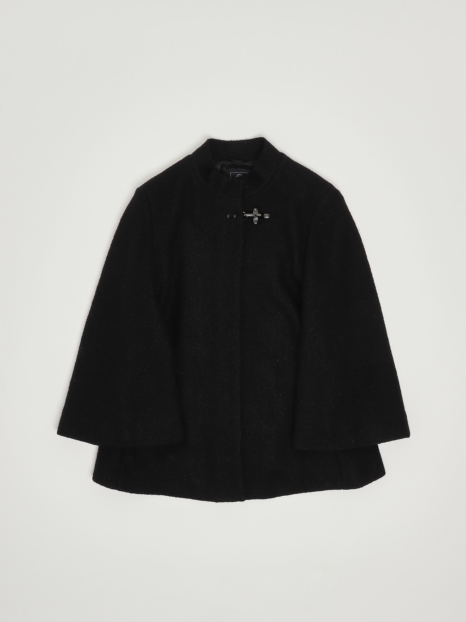 Fay Cape Jacket In Black