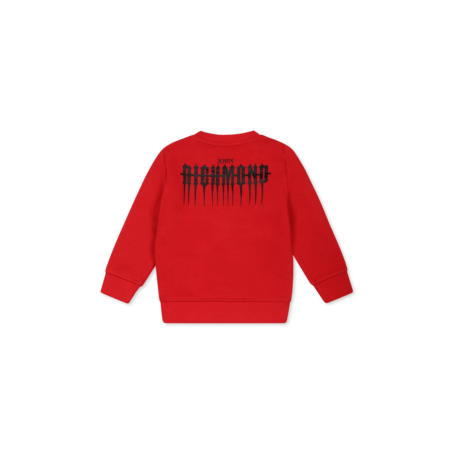 Richmond Red Sweatshirt For Baby Boy With Logo In Red