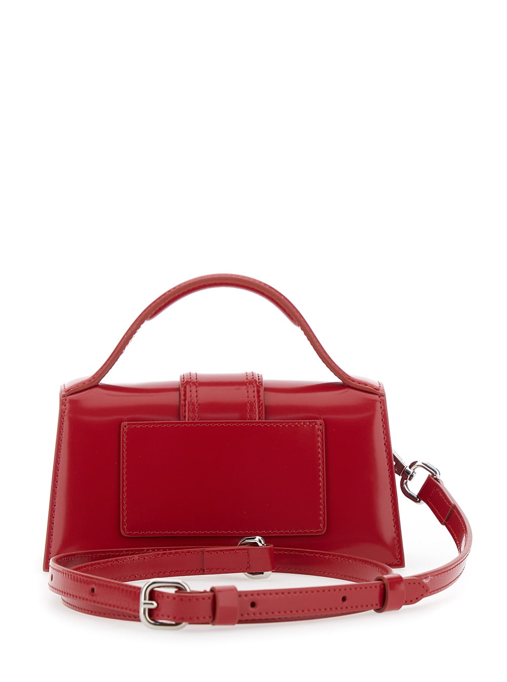Jacquemus Mini Handbag With Single Top Handle In Red