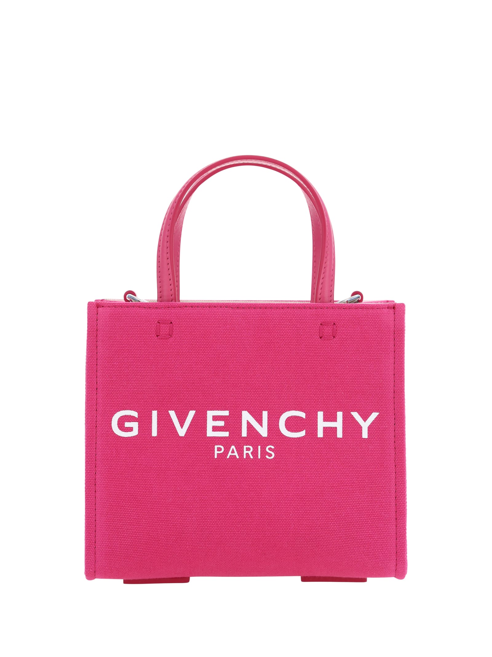 Shop Givenchy Mini G-tote Bag In Fuchsia
