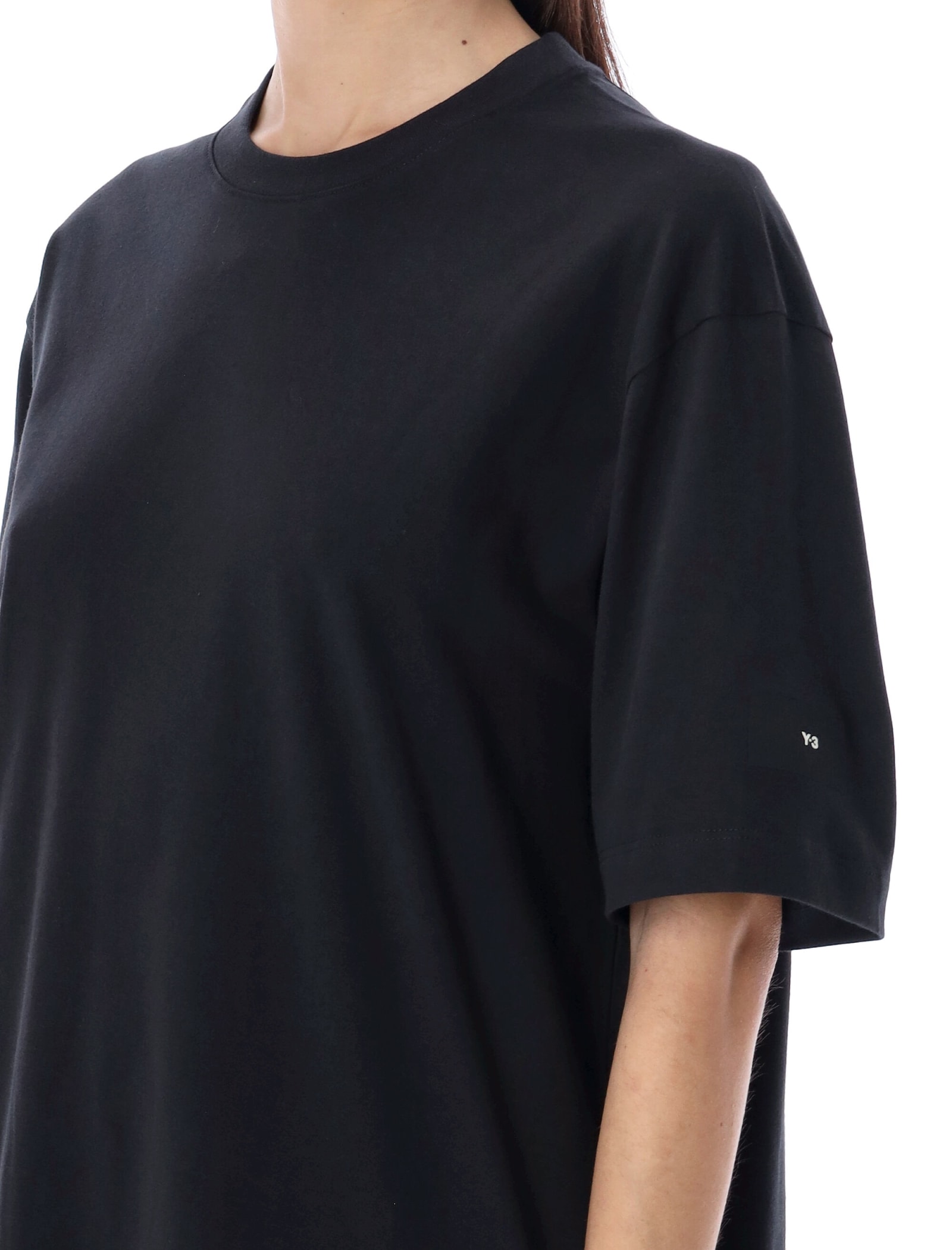 Y-3 Relaxed Ss T-shirt In Black | ModeSens